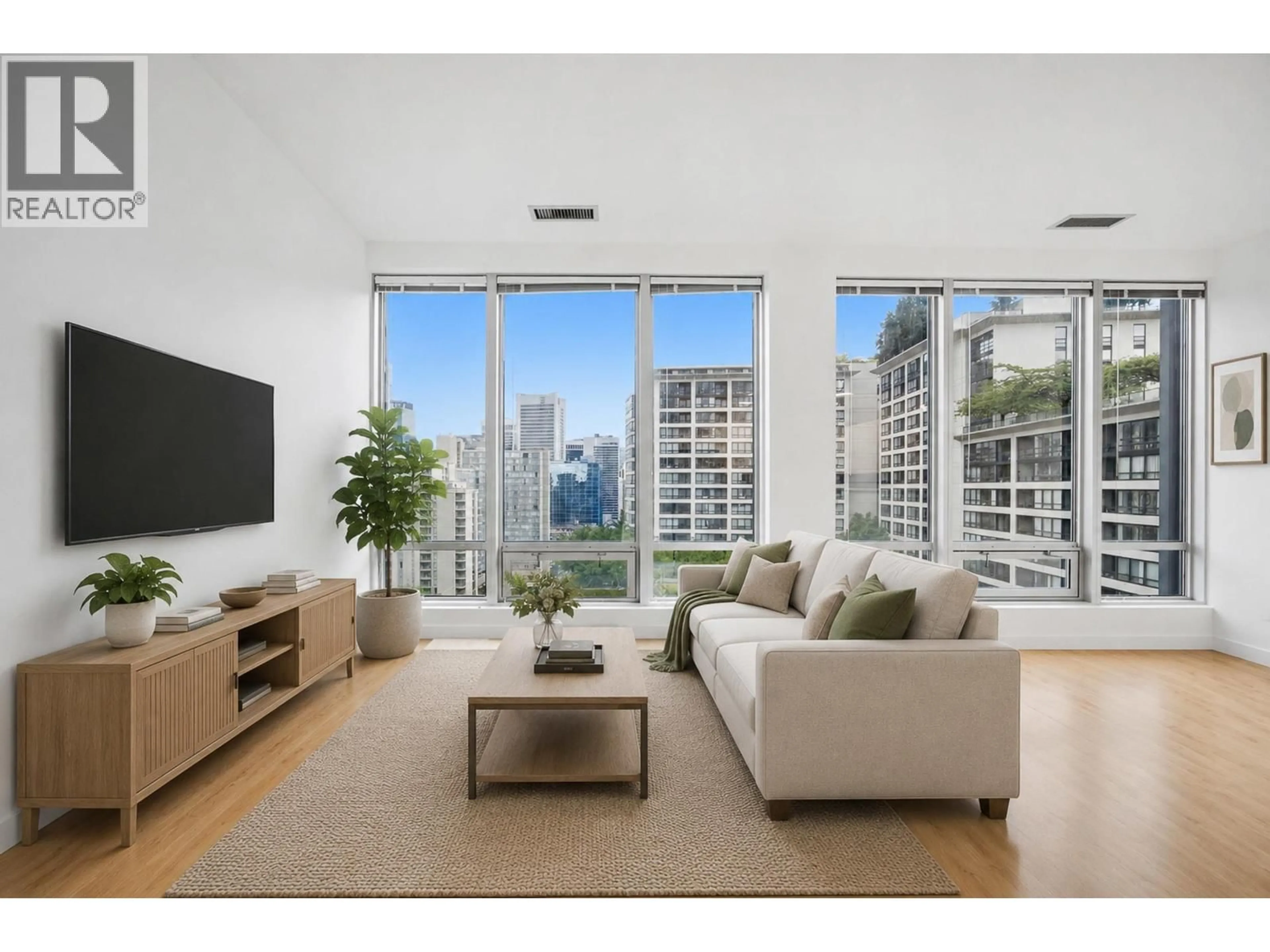 Living room with furniture, unknown for 1110 - 989 NELSON STREET, Vancouver British Columbia V6Z2S1