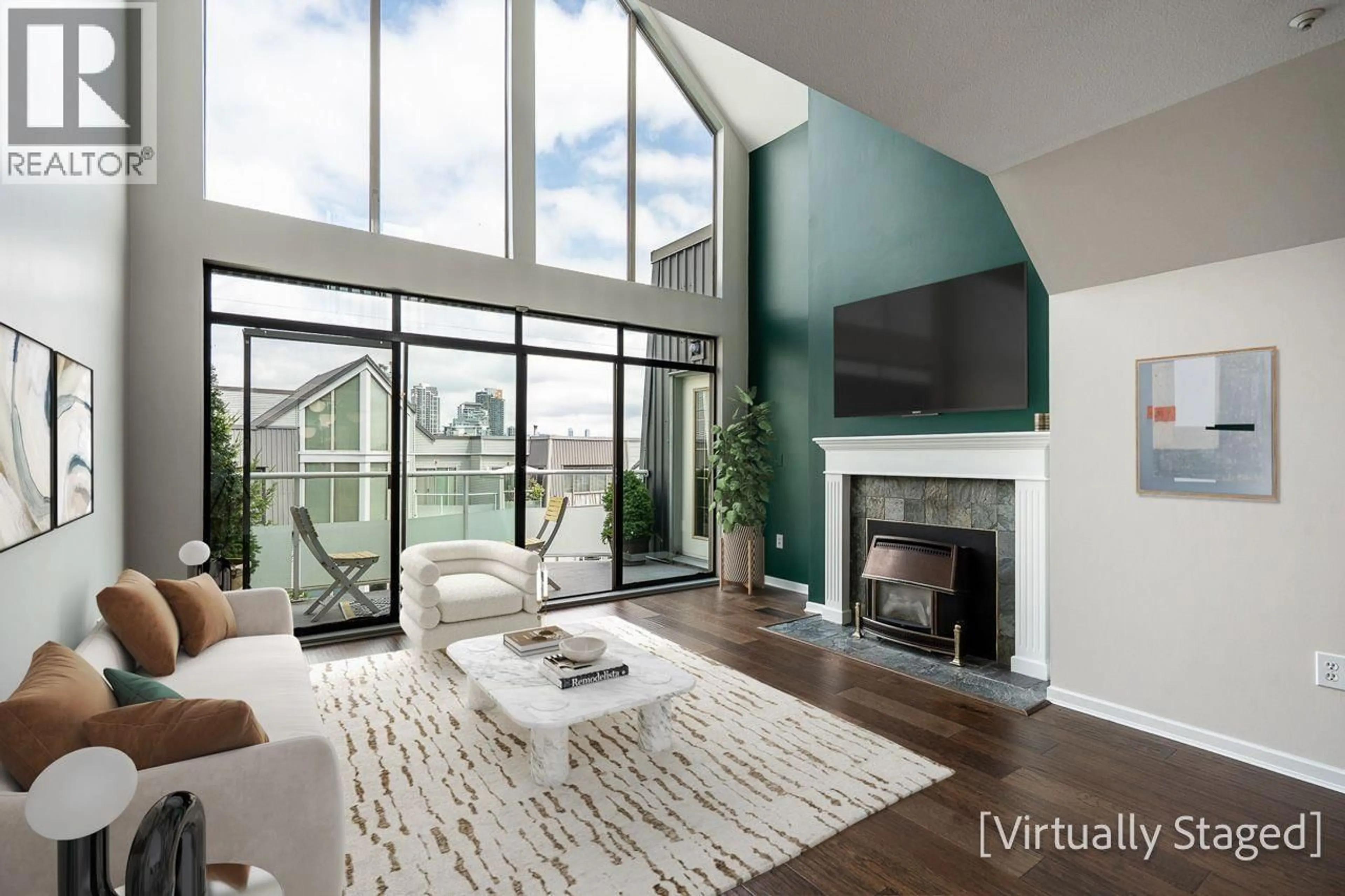 Living room with furniture, unknown for 406 - 48 RICHMOND STREET, New Westminster British Columbia V3L5P4