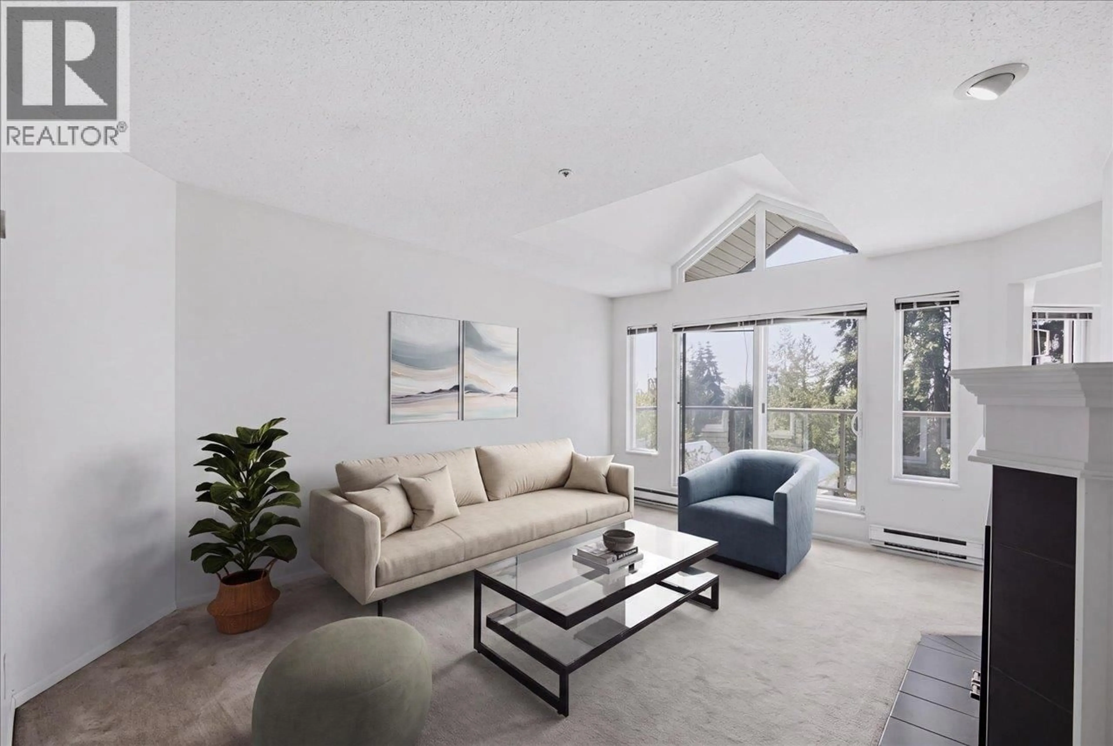 Living room with furniture, unknown for 303 - 2250 MARINE DRIVE, Vancouver British Columbia V5P2S2
