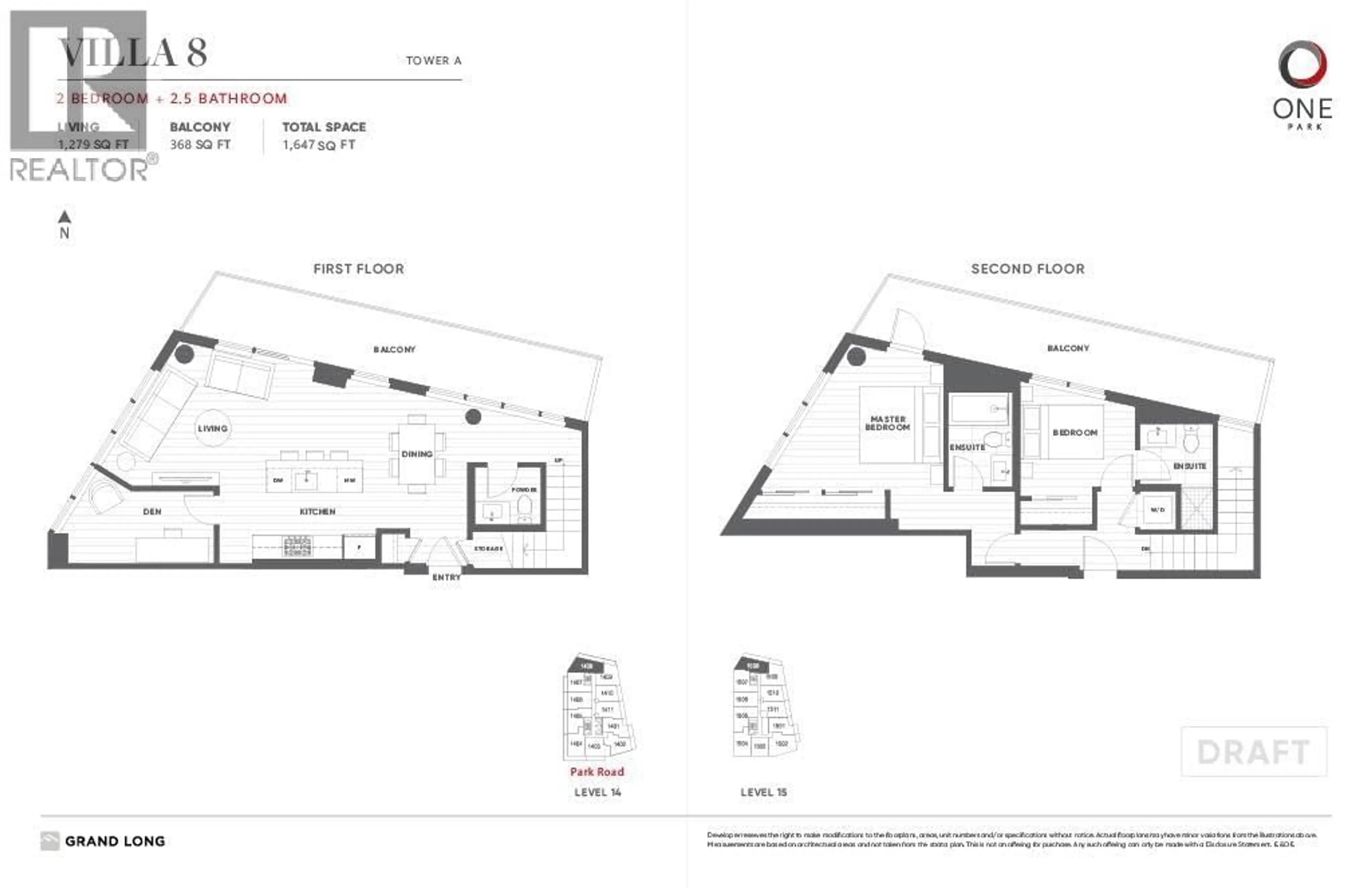 Floor plan for 1408 - 8111 PARK ROAD, Richmond British Columbia V6Y0M2