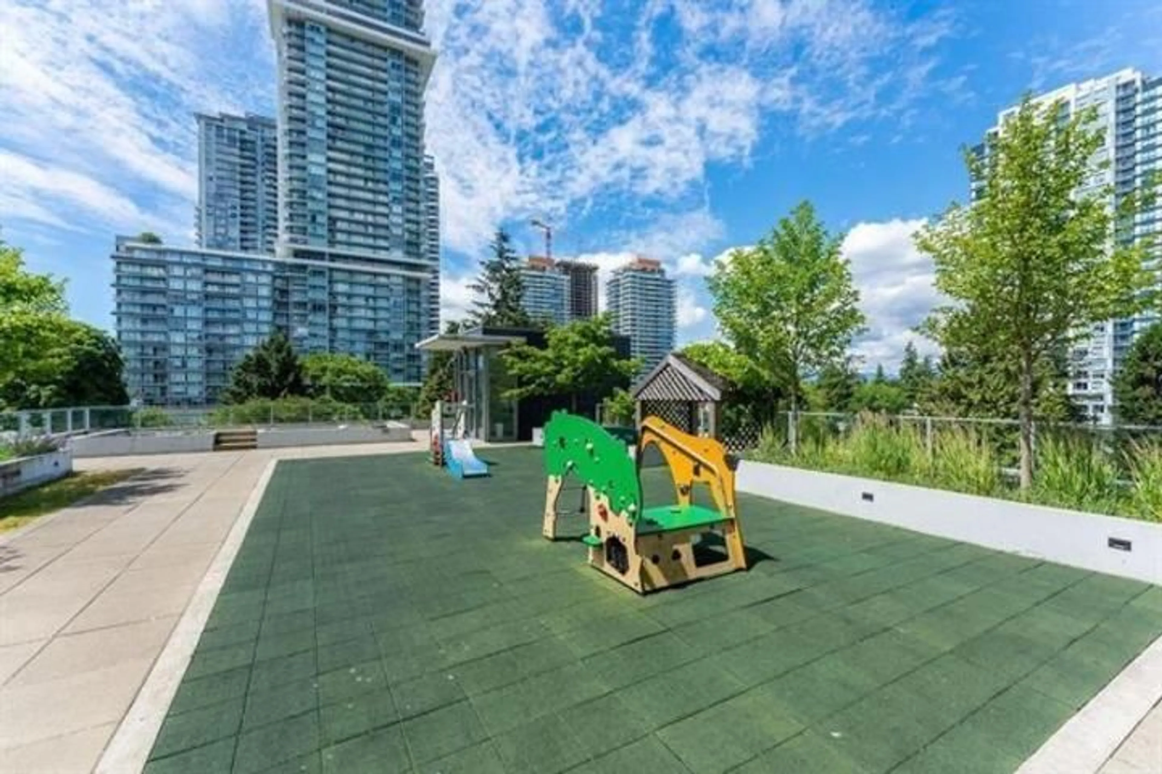 Patio, city buildings view from balcony for 1501 - 13438 CENTRAL AVENUE, Surrey British Columbia V3T0N2