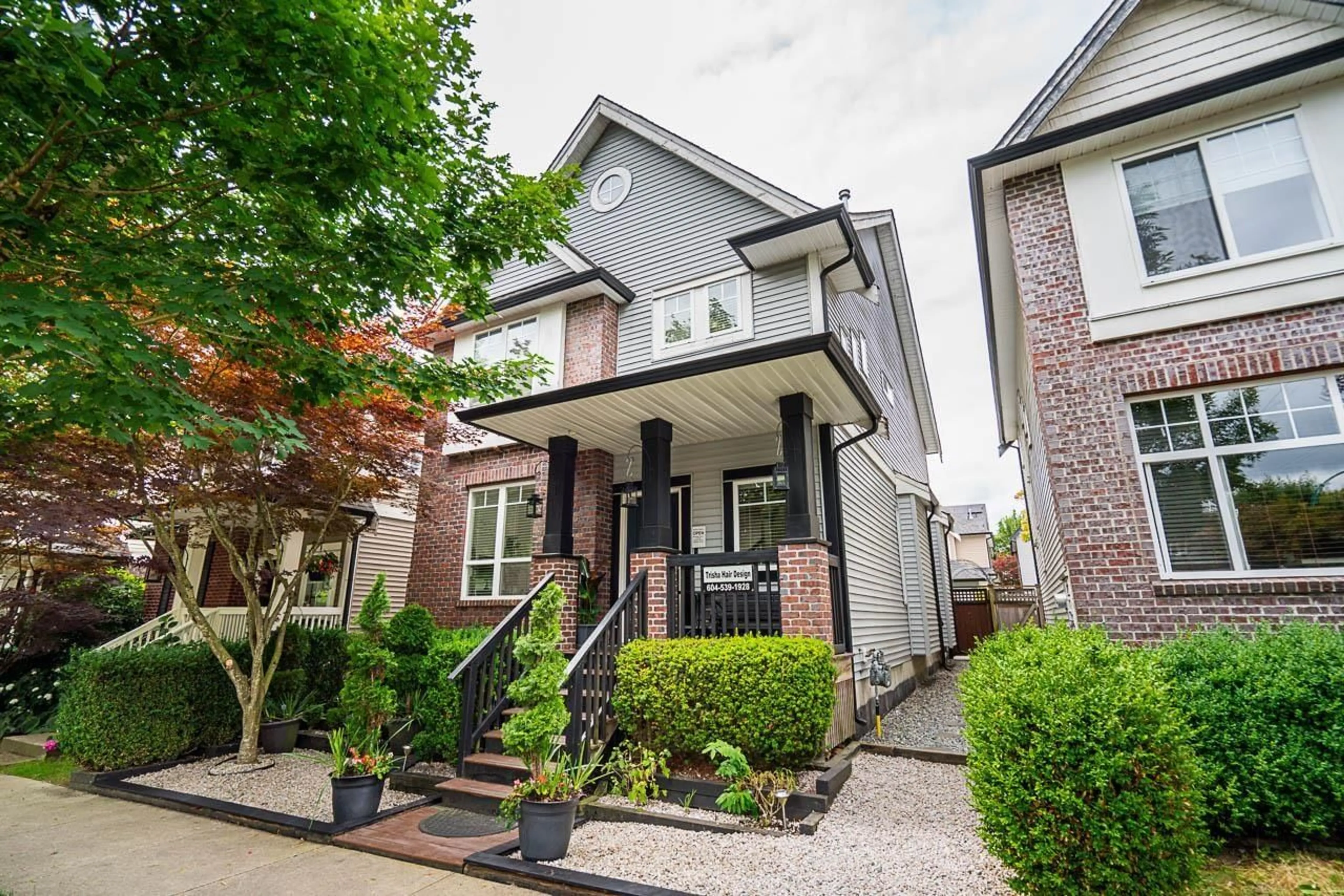 Home with brick exterior material, street for 6781 193A STREET, Surrey British Columbia V4N0B8