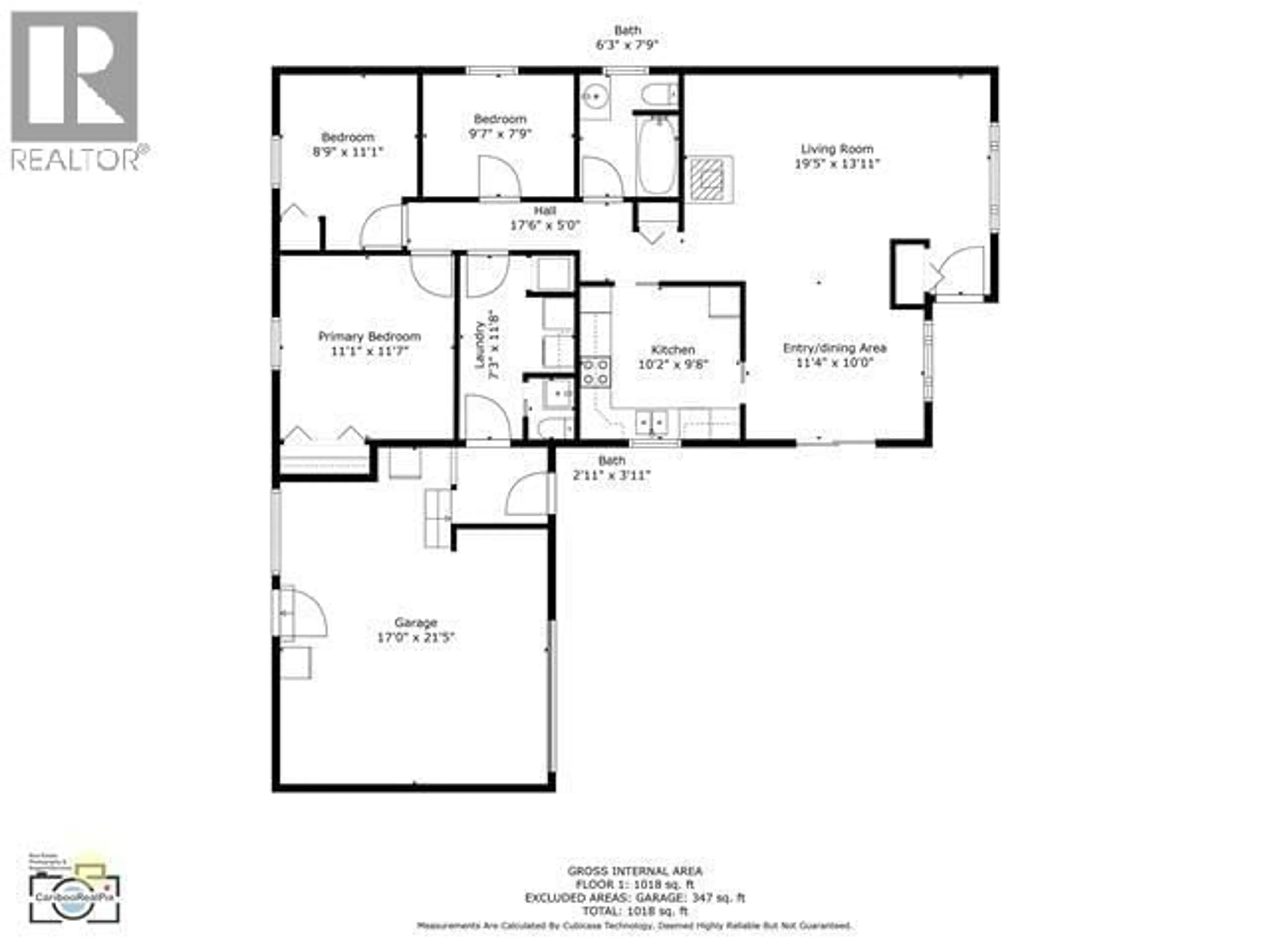 Floor plan for 6283 GREEN LAKE NORTH ROAD, 70 Mile House British Columbia V0K2K1