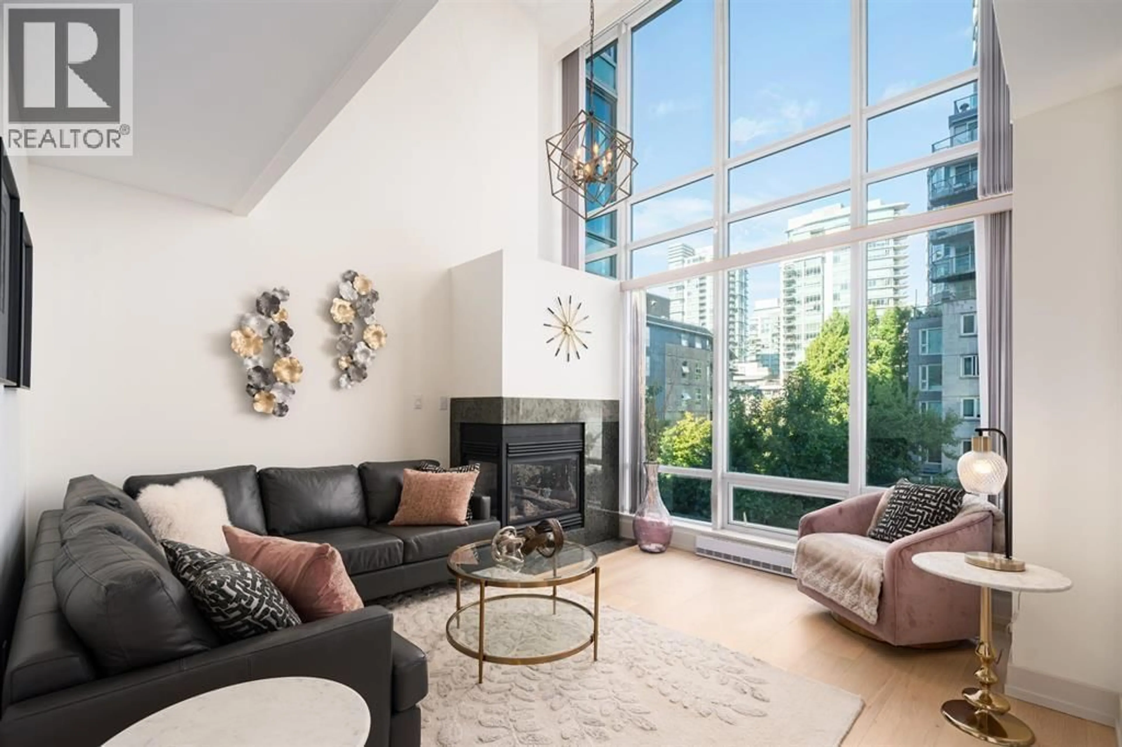 Living room with furniture, unknown for 408 - 590 NICOLA STREET, Vancouver British Columbia V6G3J8