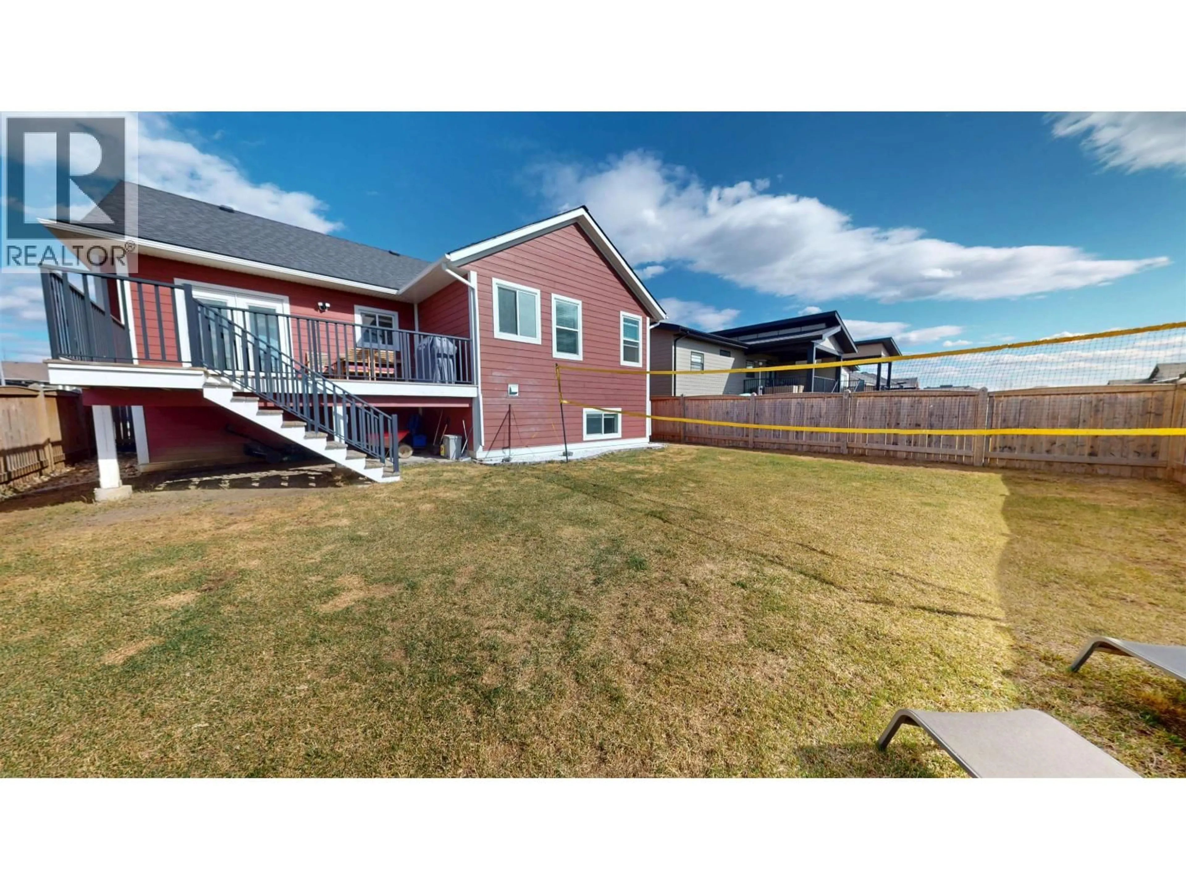 A pic from outside/outdoor area/front of a property/back of a property/a pic from drone, water/lake/river/ocean view for 10616 110 STREET, Fort St. John British Columbia V1J0N3