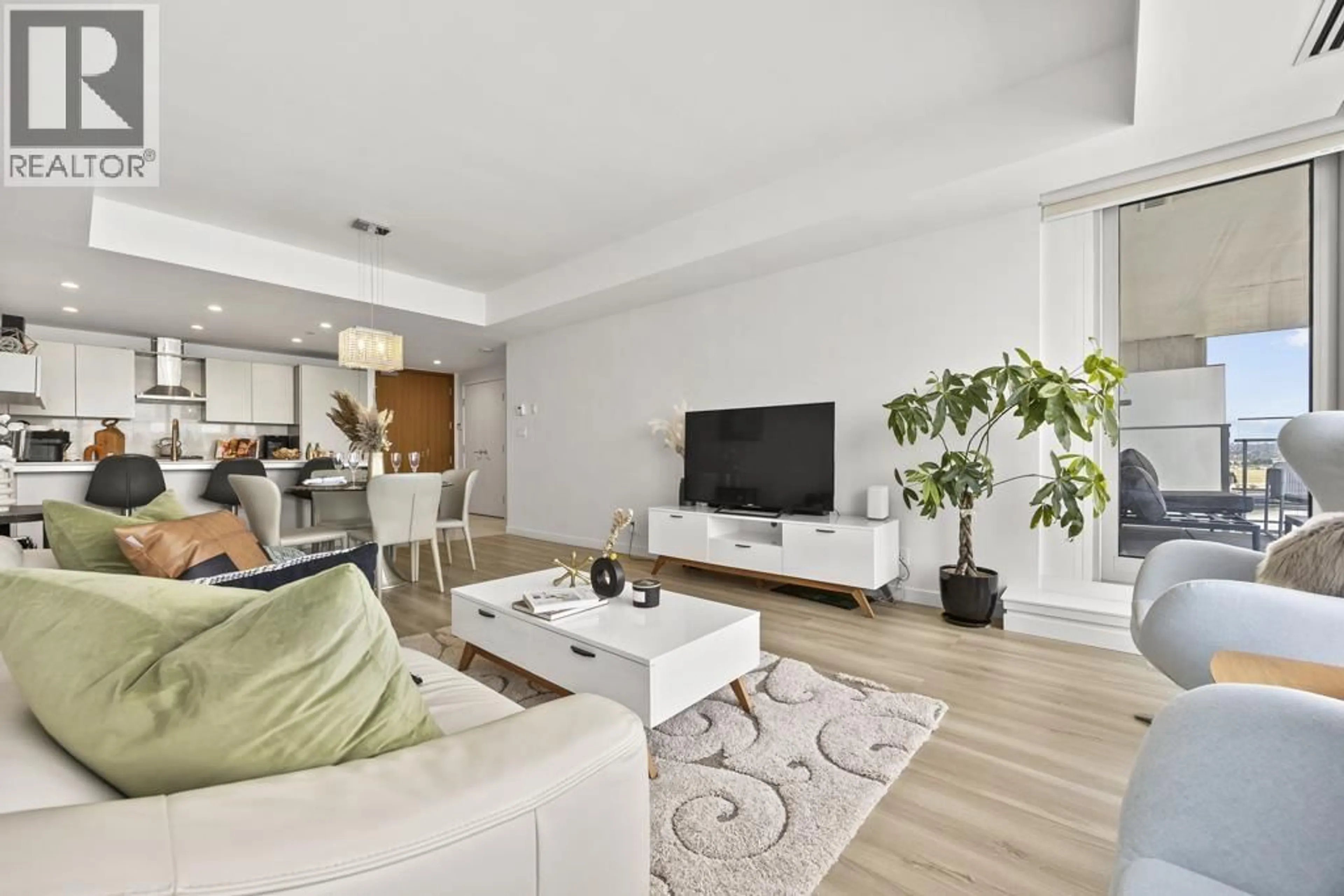Living room with furniture, unknown for 1202 - 5177 BRIGHOUSE WAY, Richmond British Columbia V7C0A7