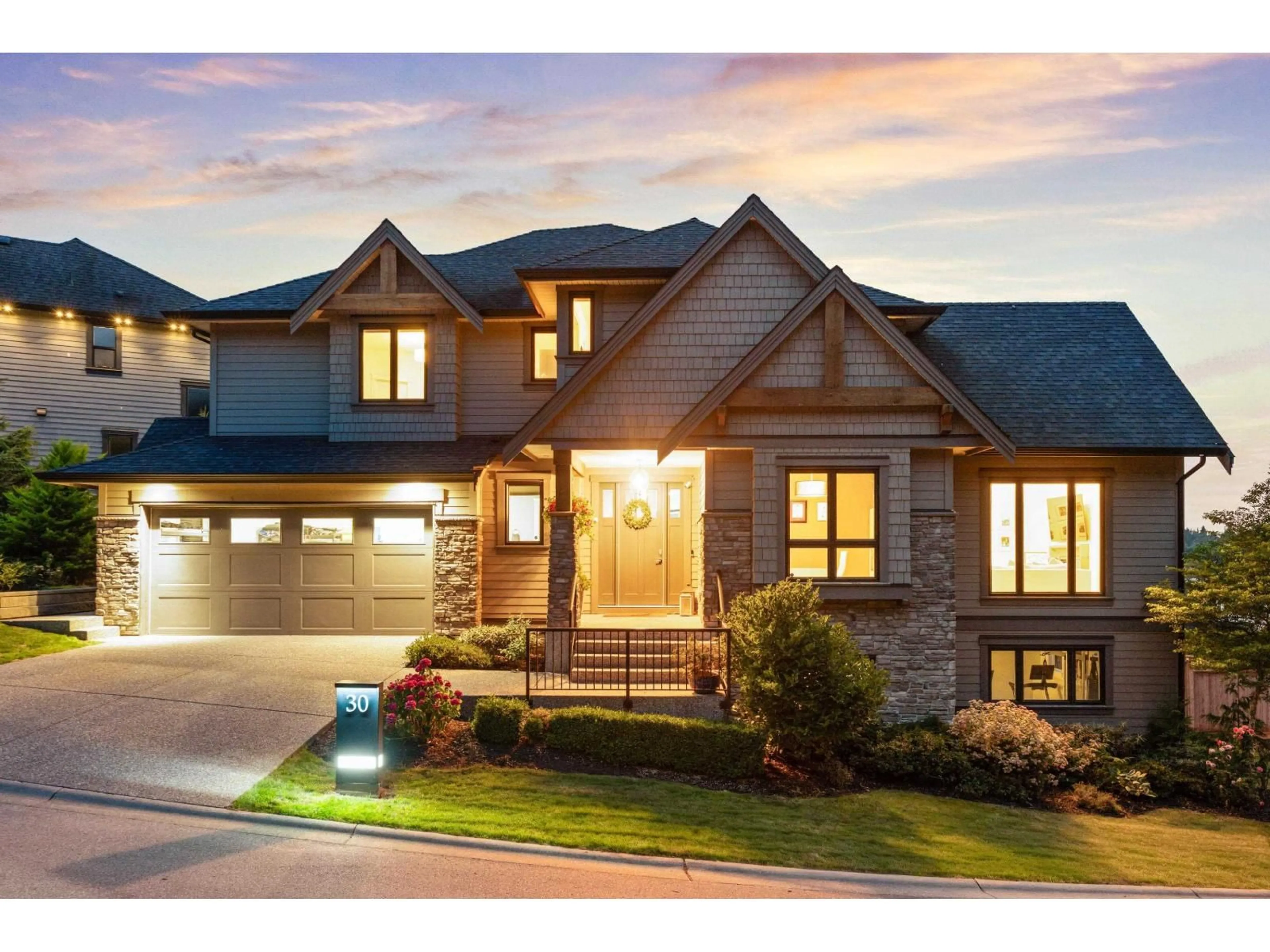 Home with brick exterior material, street for 30 - 24455 61 AVENUE, Langley British Columbia V2Y0R4