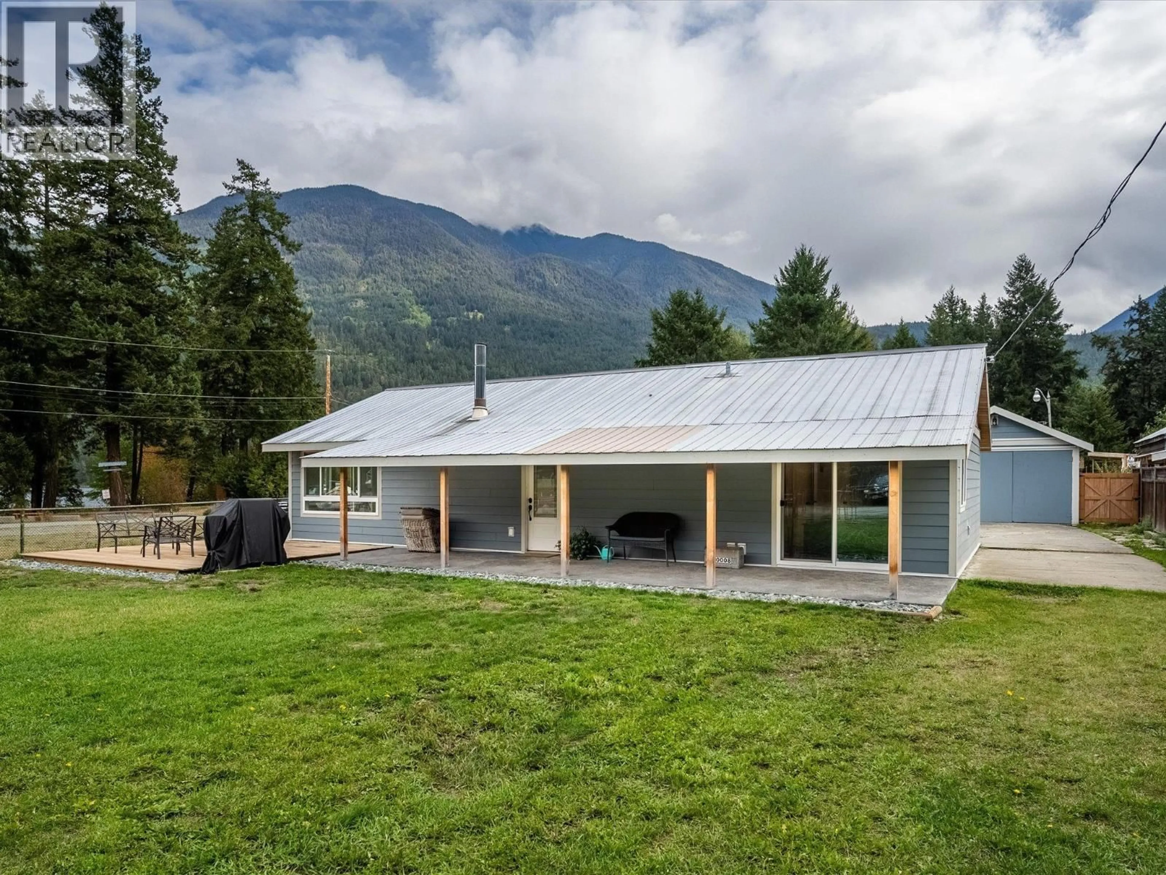 Home with vinyl exterior material, mountain view for 10008 KOOCHA ROAD, D'Arcy British Columbia V0N1L0