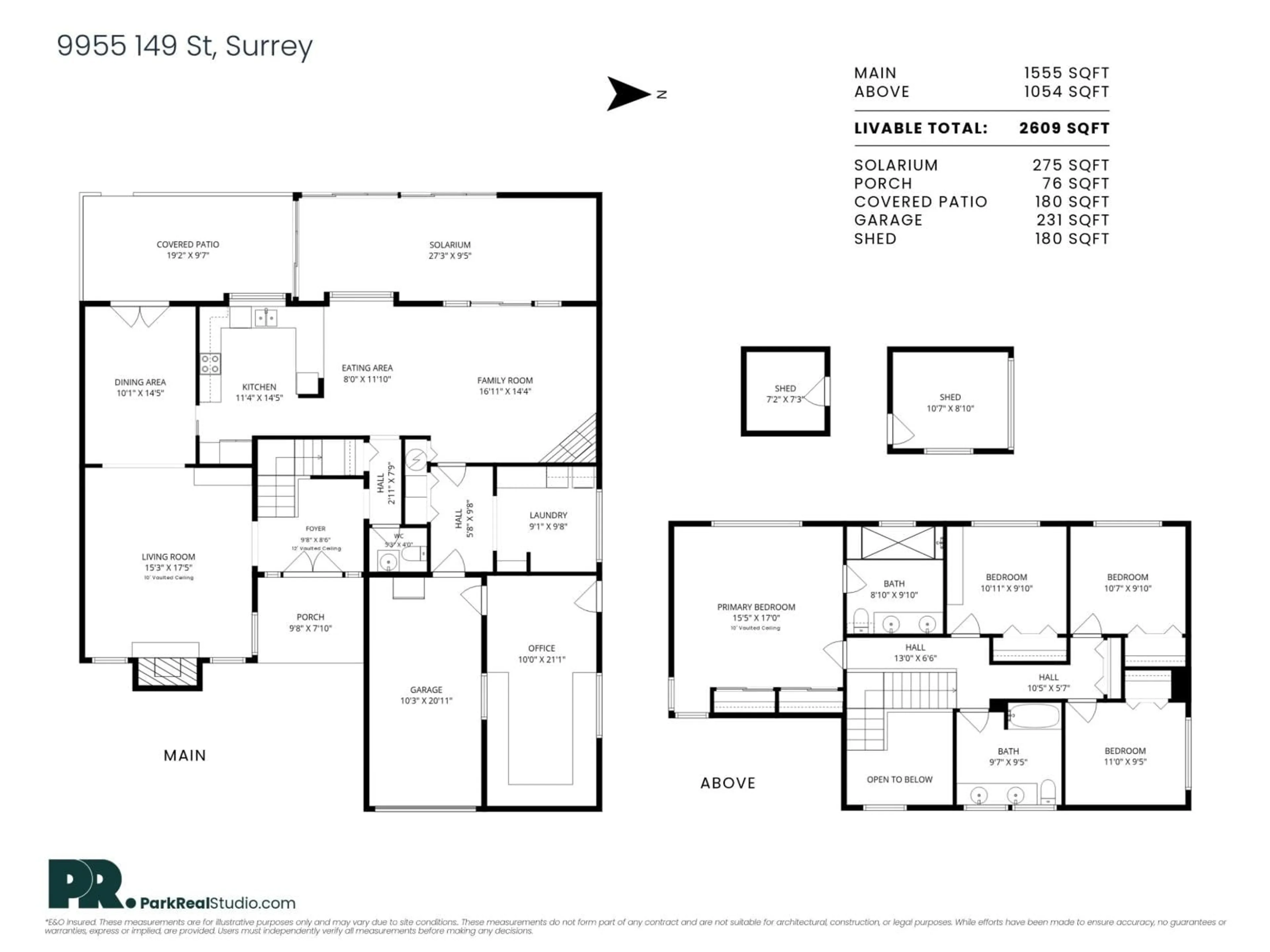 Floor plan for 9955 149 STREET, Surrey British Columbia V3R7N2