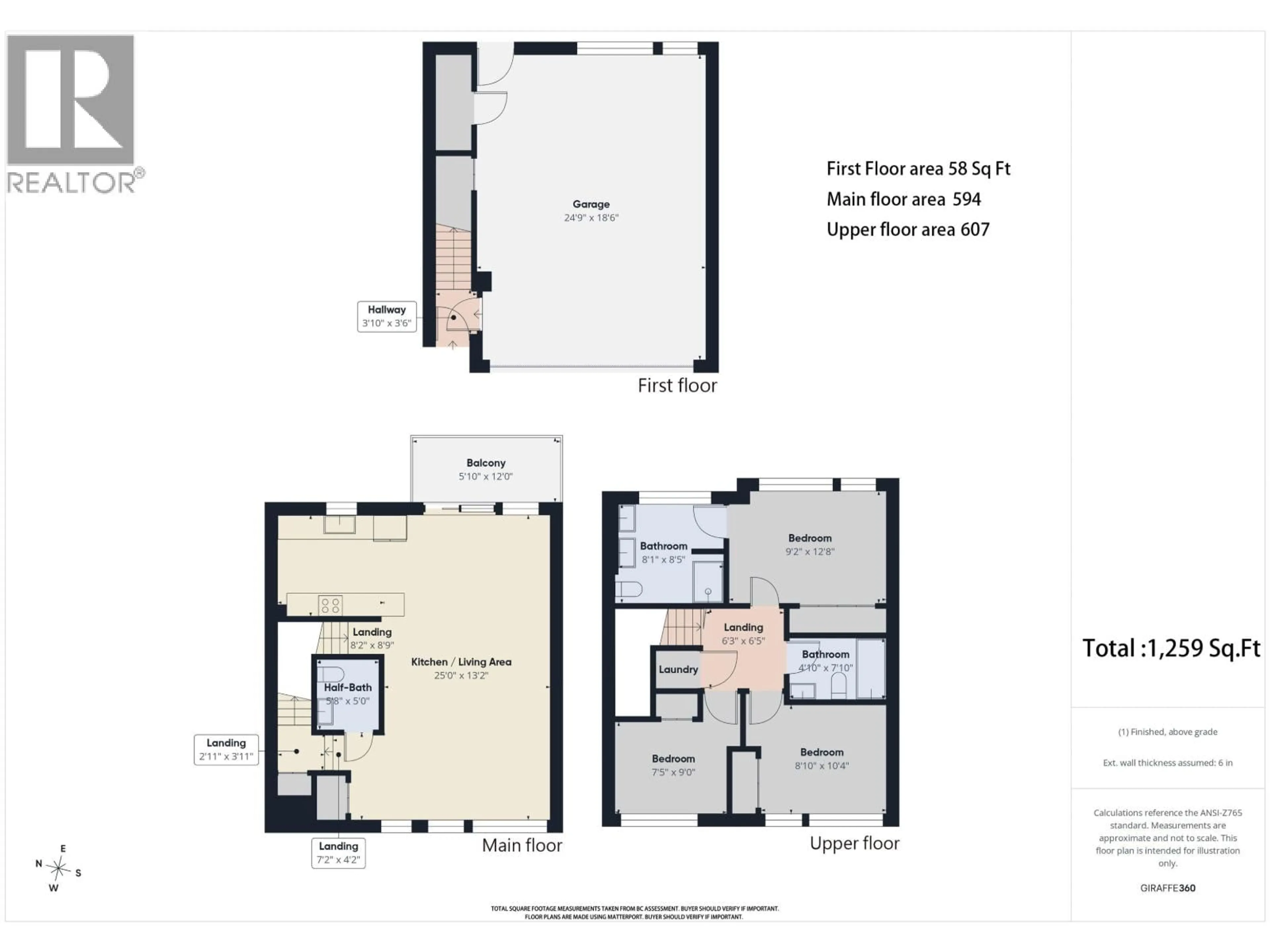 Floor plan for 96 - 4337 BOUNDARY ROAD, Richmond British Columbia V6V1S8