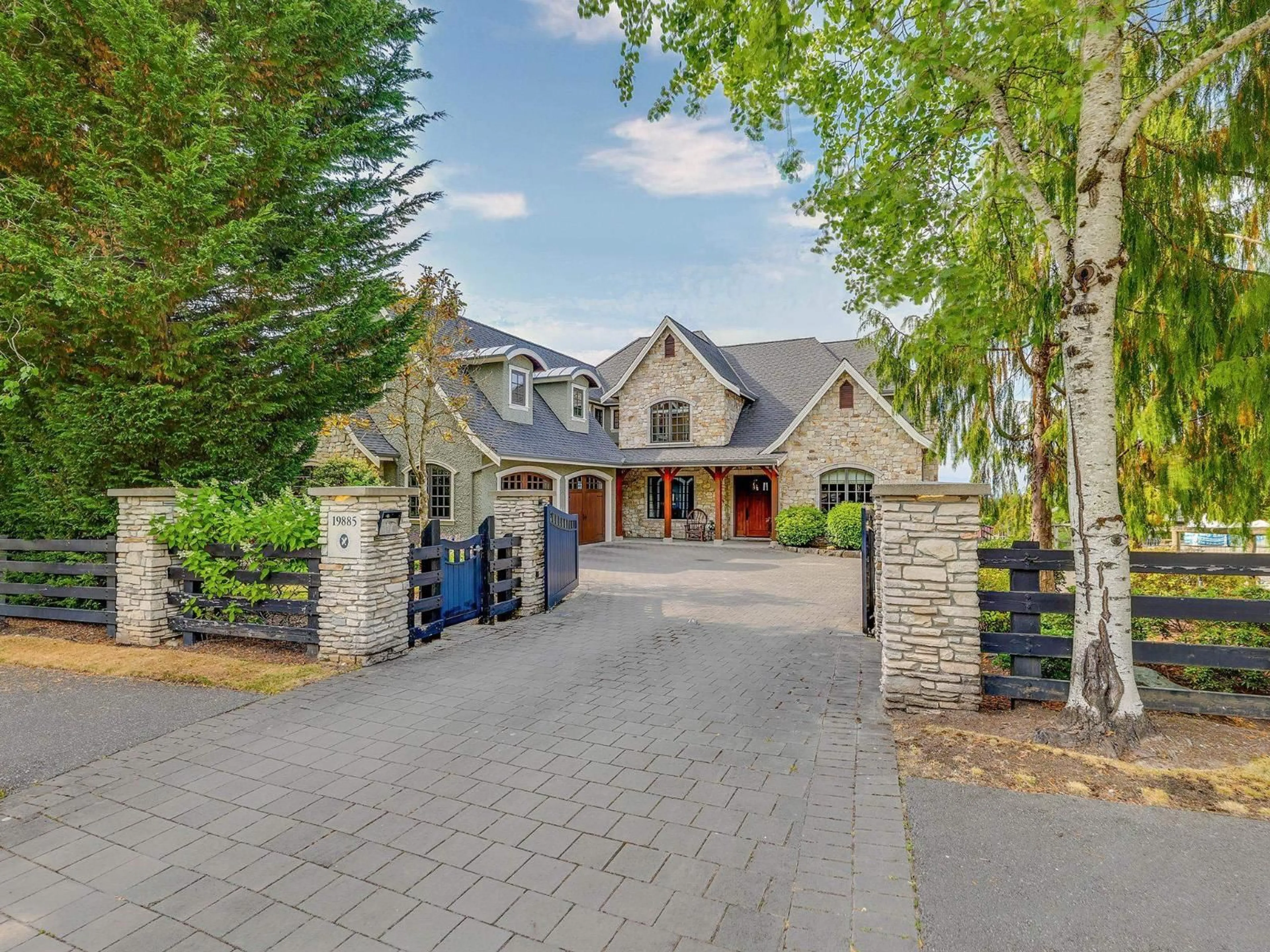 Home with brick exterior material, street for 19885 1 AVENUE, Langley British Columbia V2Z0A4