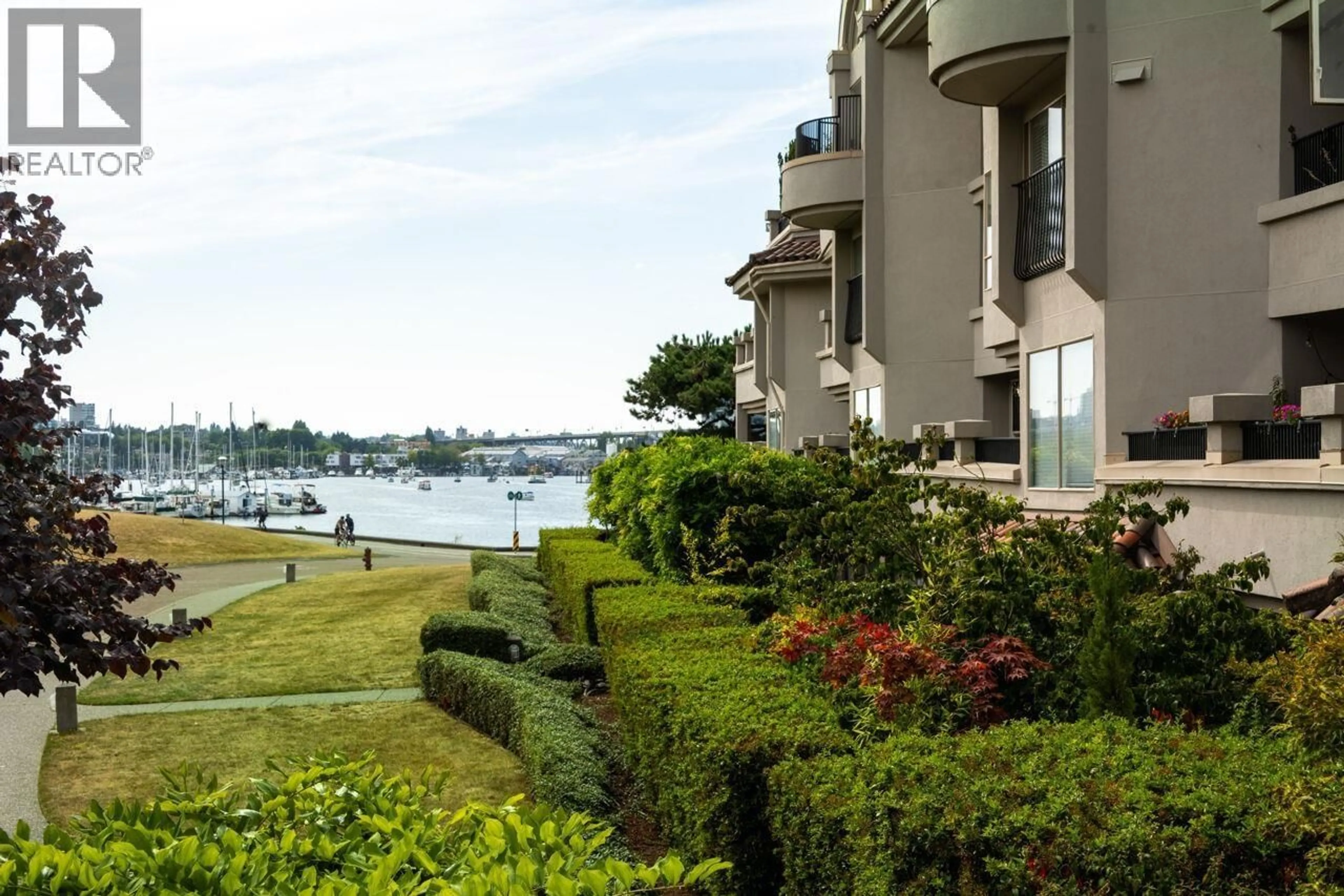 Patio, water/lake/river/ocean view for 310 - 1859 SPYGLASS PLACE, Vancouver British Columbia V5Z4K6