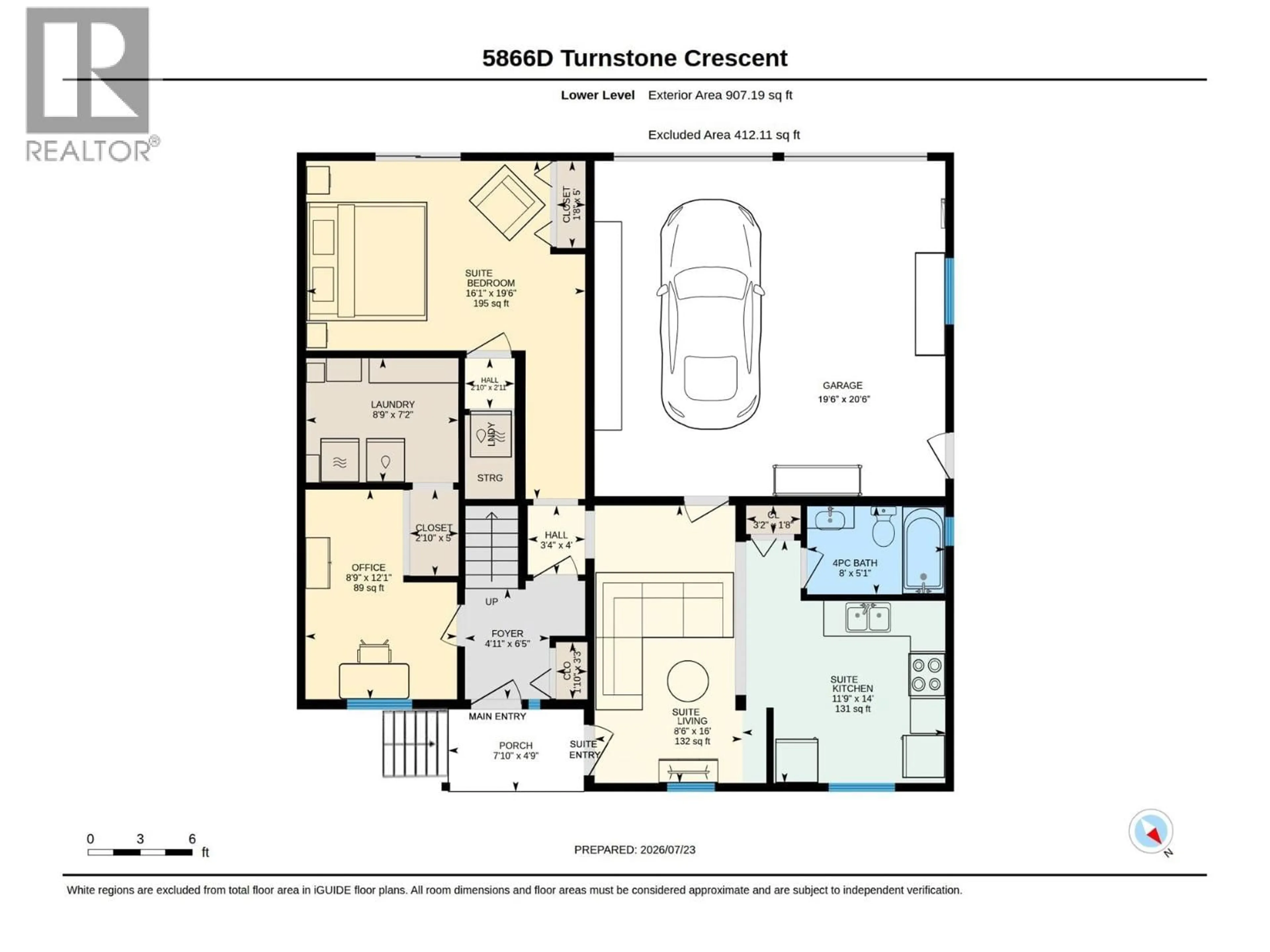Floor plan for 5866D TURNSTONE CRESCENT, Sechelt British Columbia V7Z0L9