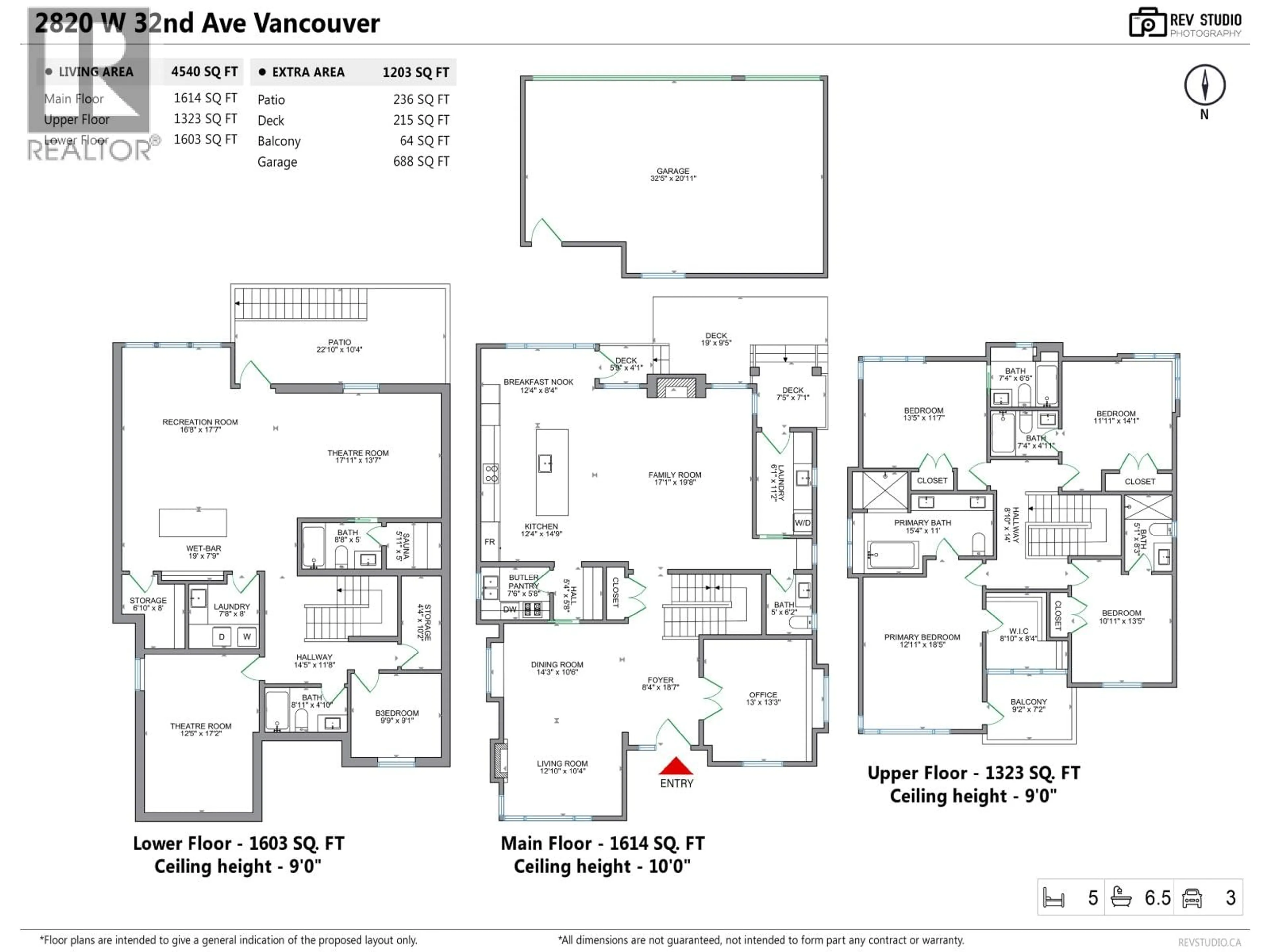 Floor plan for 2820 W 32ND AVENUE, Vancouver British Columbia V6L2B6