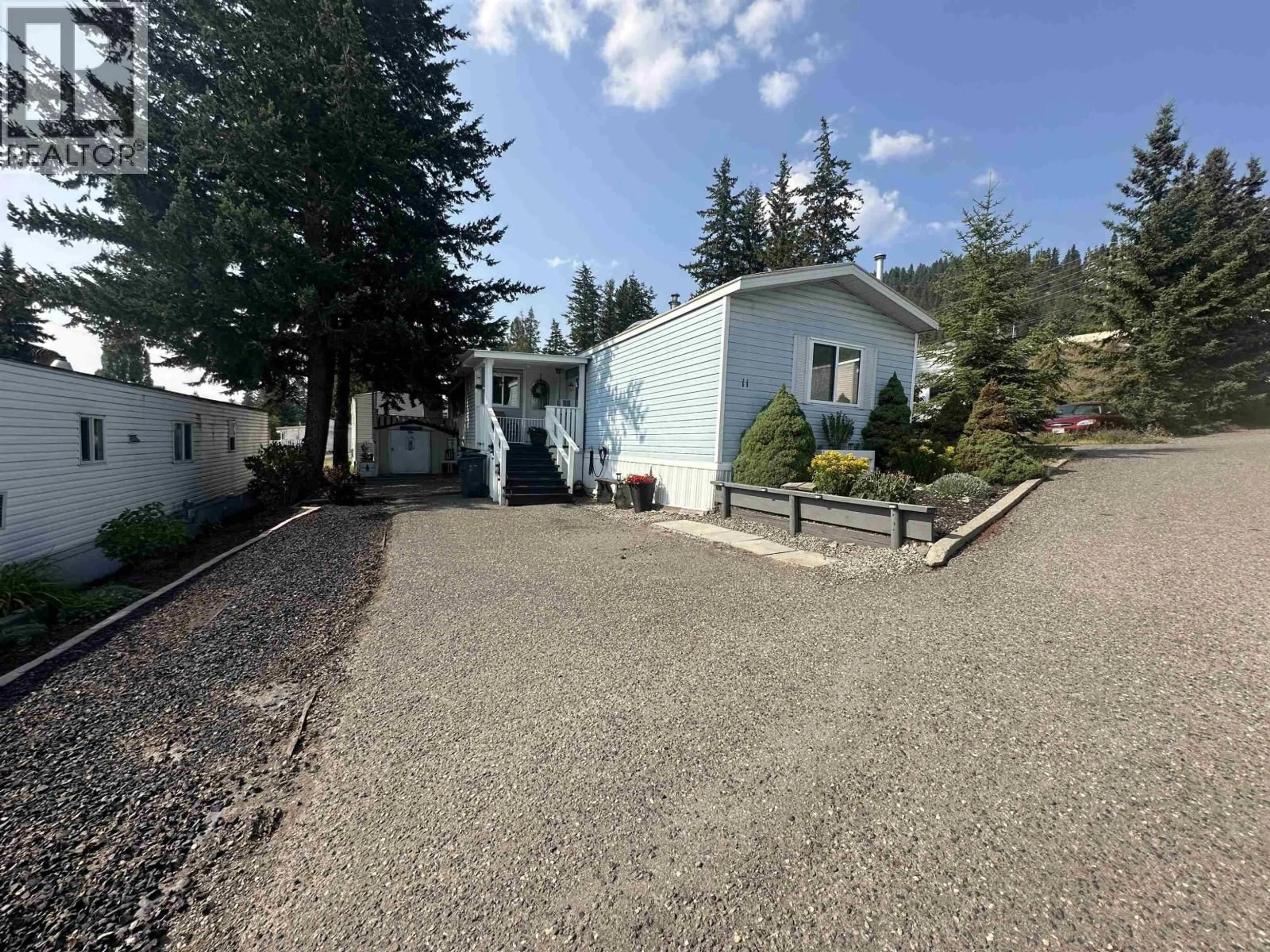 A pic from outside/outdoor area/front of a property/back of a property/a pic from drone, street for 11 - 770 11TH AVENUE, Williams Lake British Columbia V2G2M4