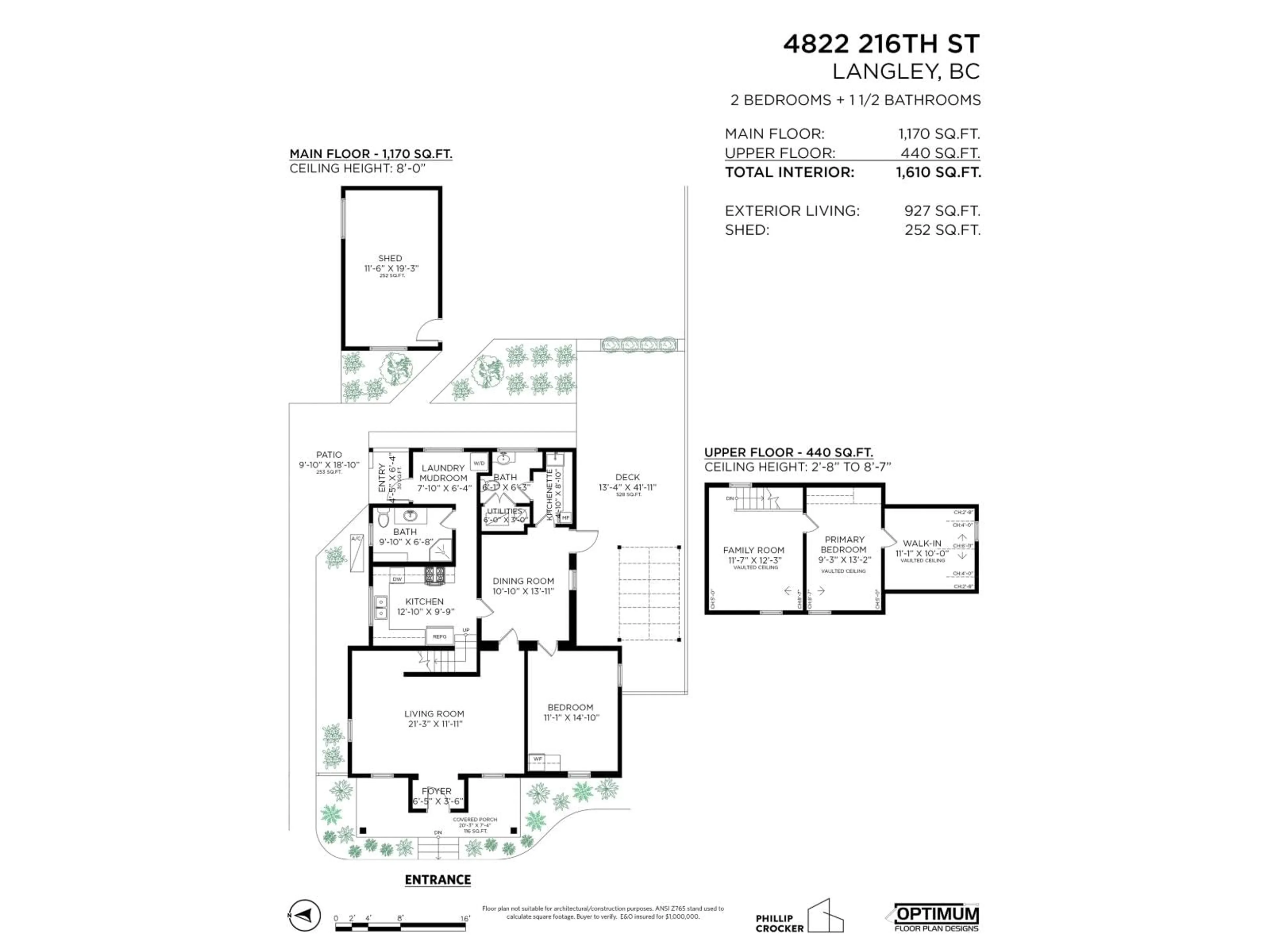 Floor plan for 4822 216 STREET, Langley British Columbia V3A2M7