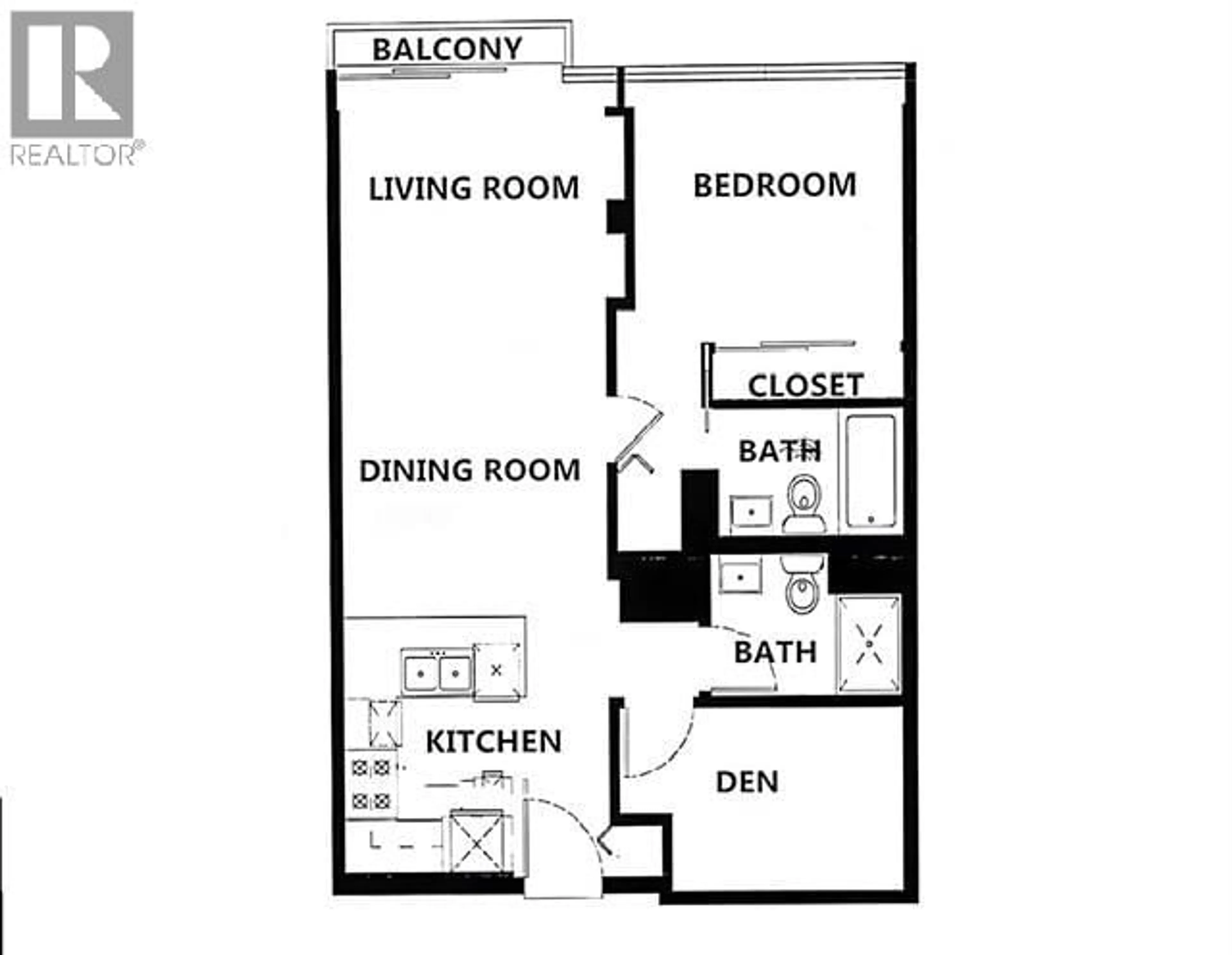Floor plan for 511 - 8080 CAMBIE ROAD, Richmond British Columbia V6X0C1