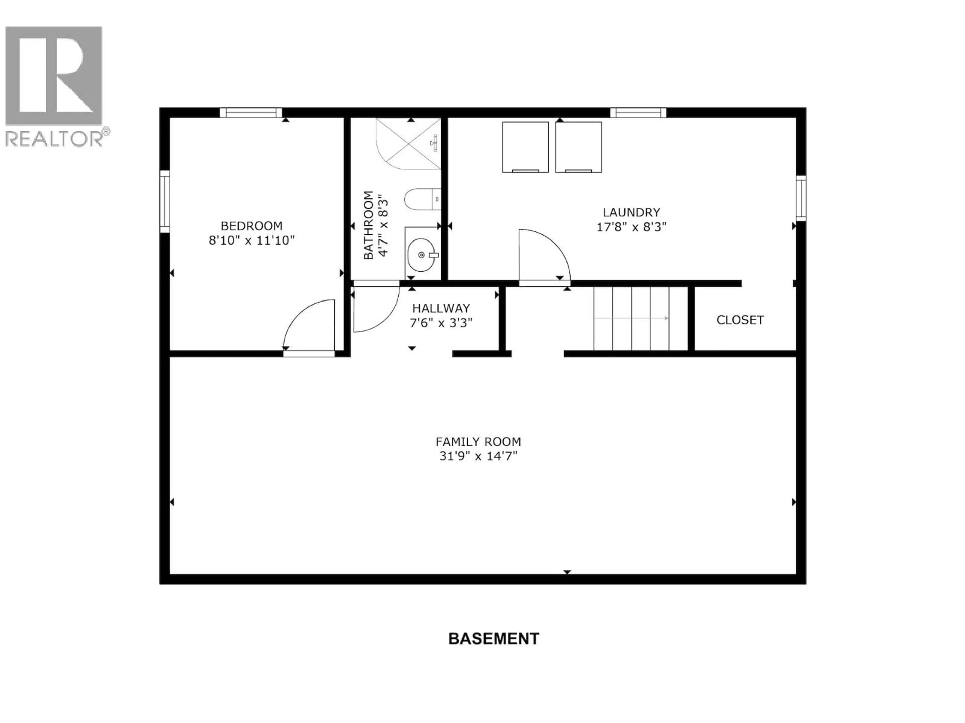 Floor plan for 9208 103 AVENUE, Fort St. John British Columbia V1J2G5
