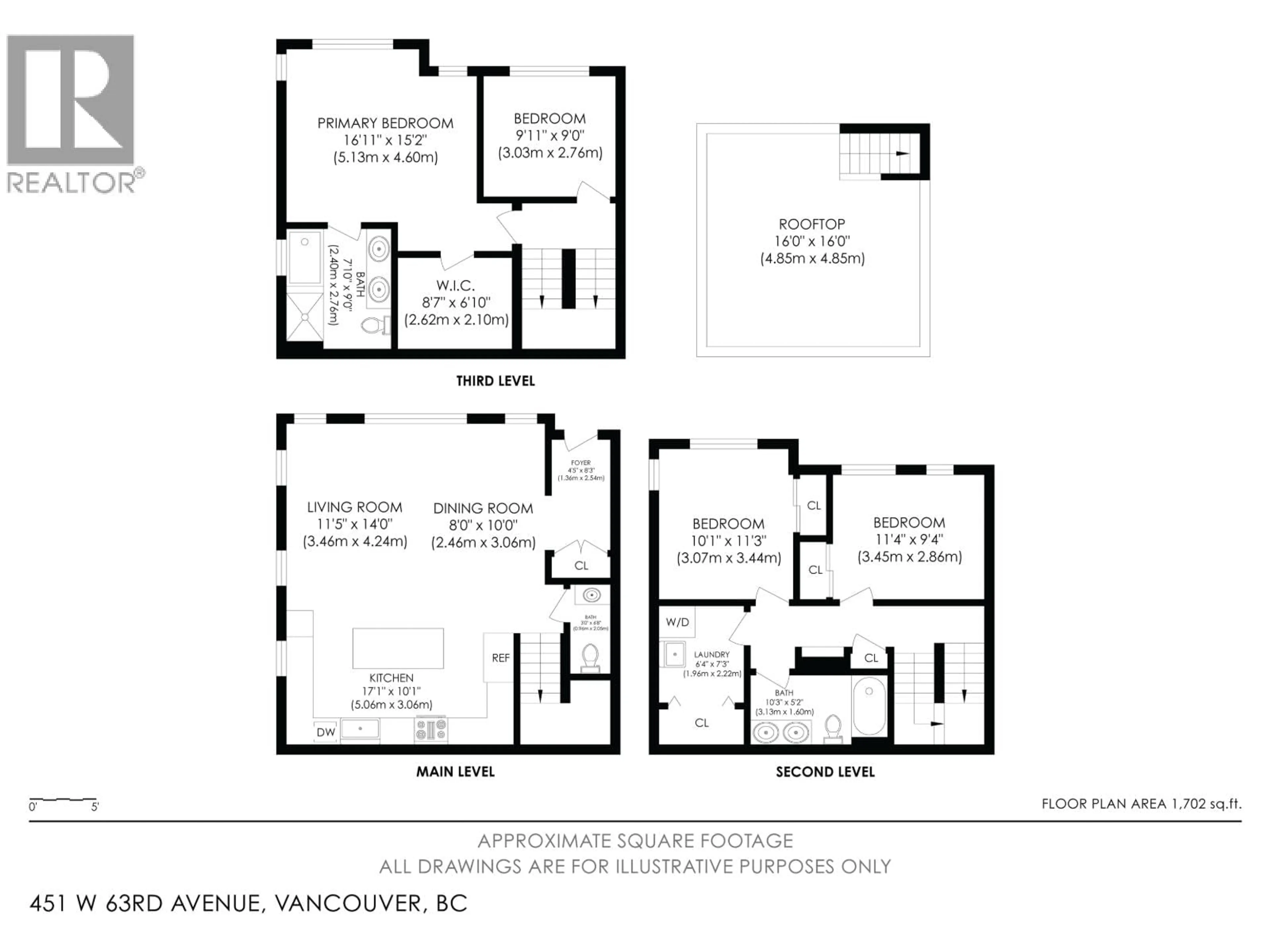 Floor plan for 451 63RD AVENUE, Vancouver British Columbia V5X0J1