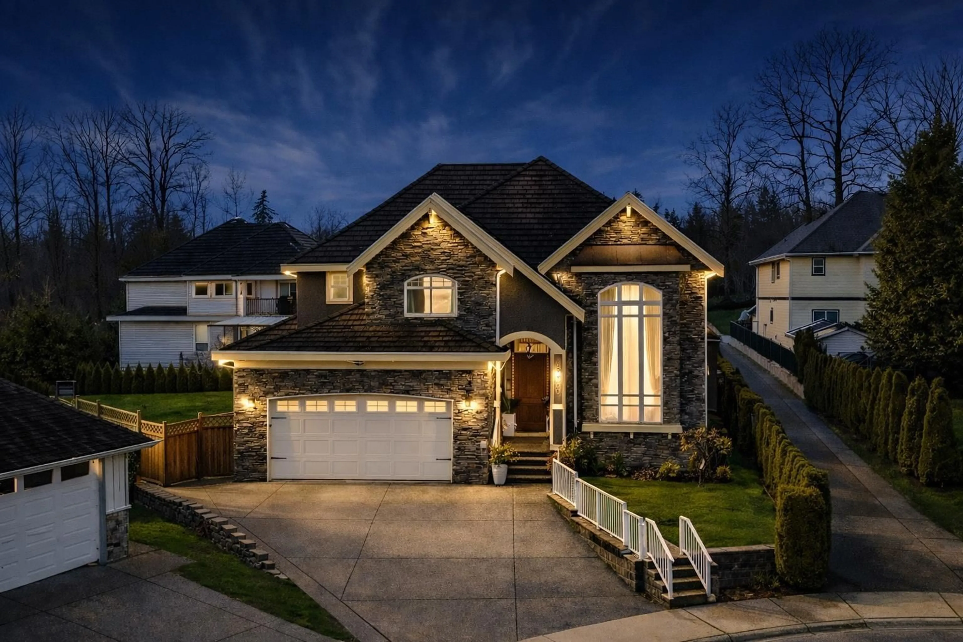 Home with brick exterior material, street for 16050 79 AVENUE, Surrey British Columbia V4N0K2