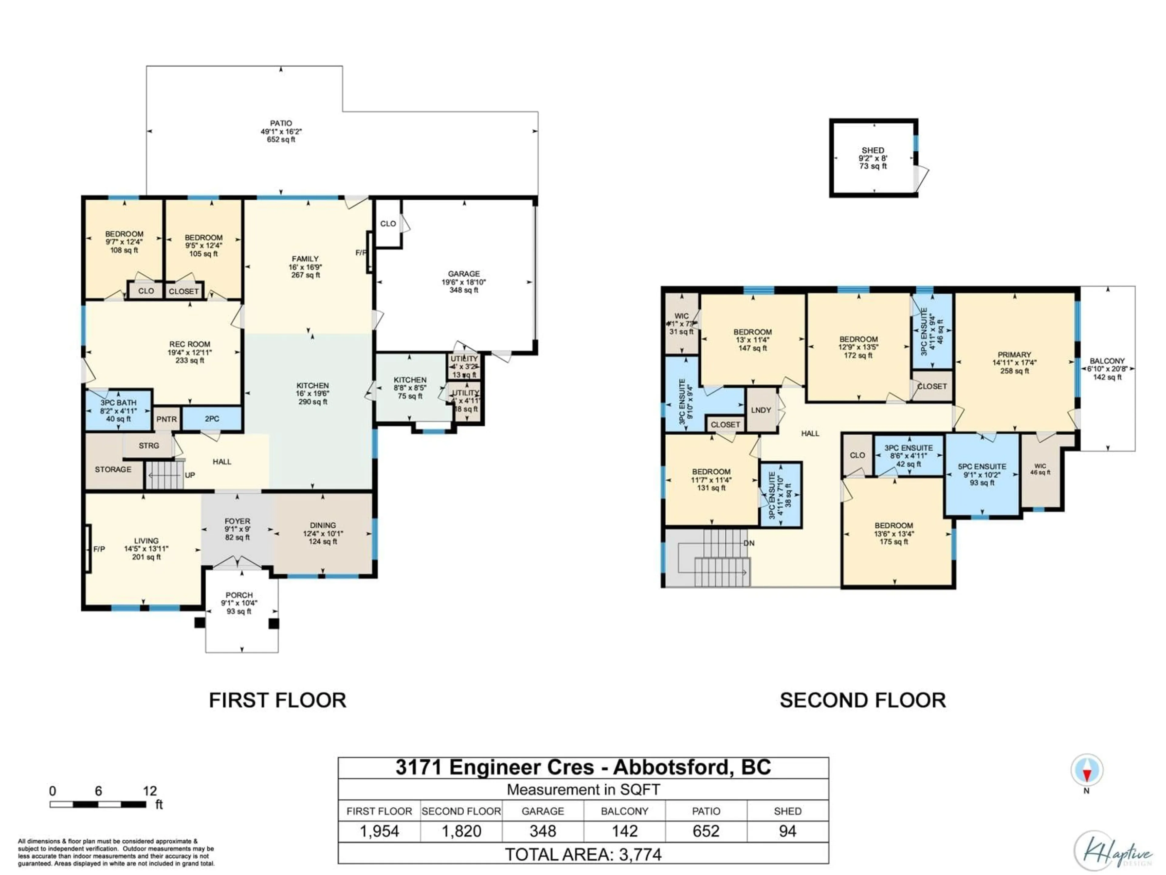 Floor plan for 3171 ENGINEER CRESCENT, Abbotsford British Columbia V4X0A7