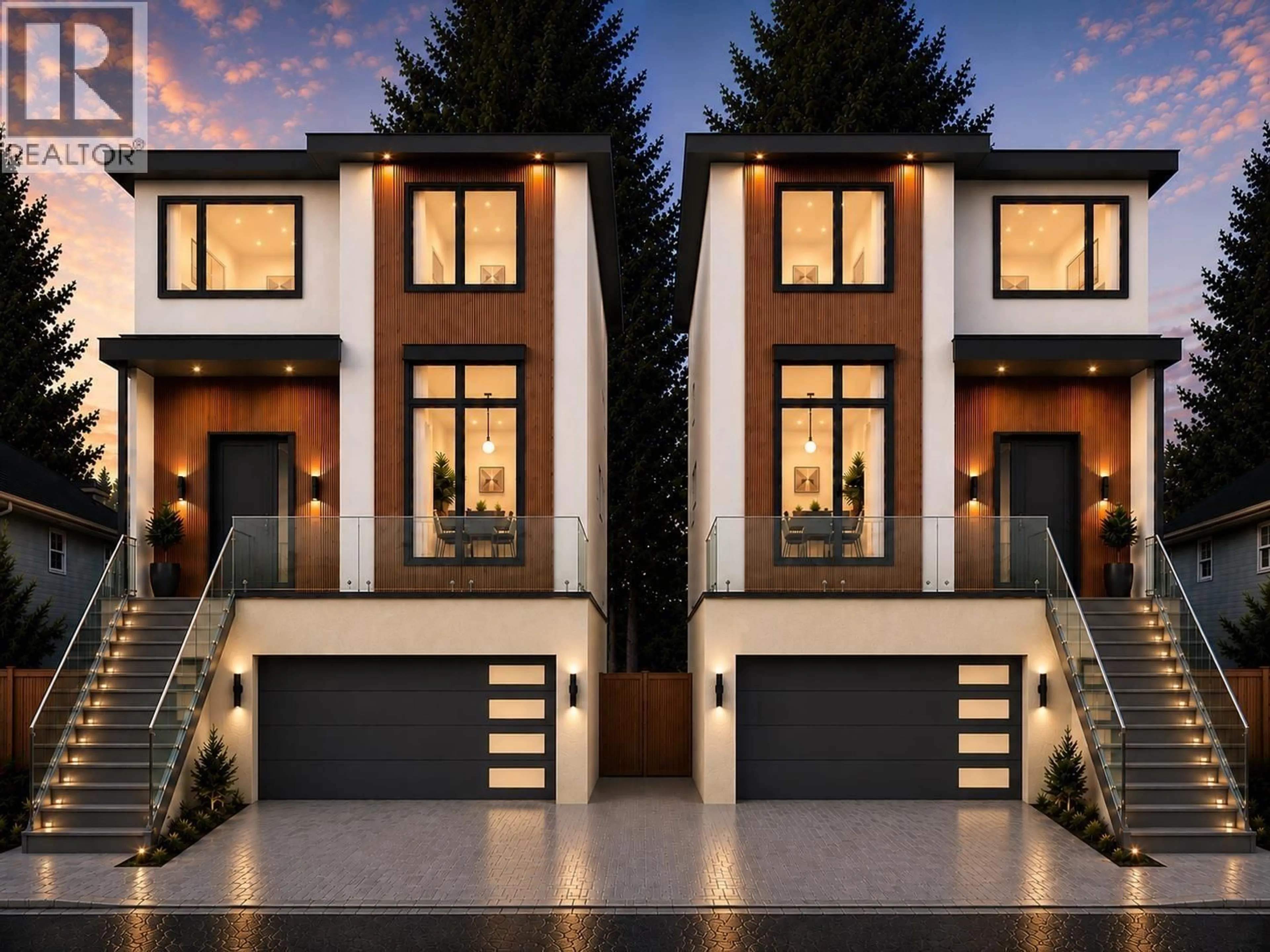 Home with brick exterior material, street for 1 - 4419 WILDWOOD CRESCENT, Burnaby British Columbia V5G2M3