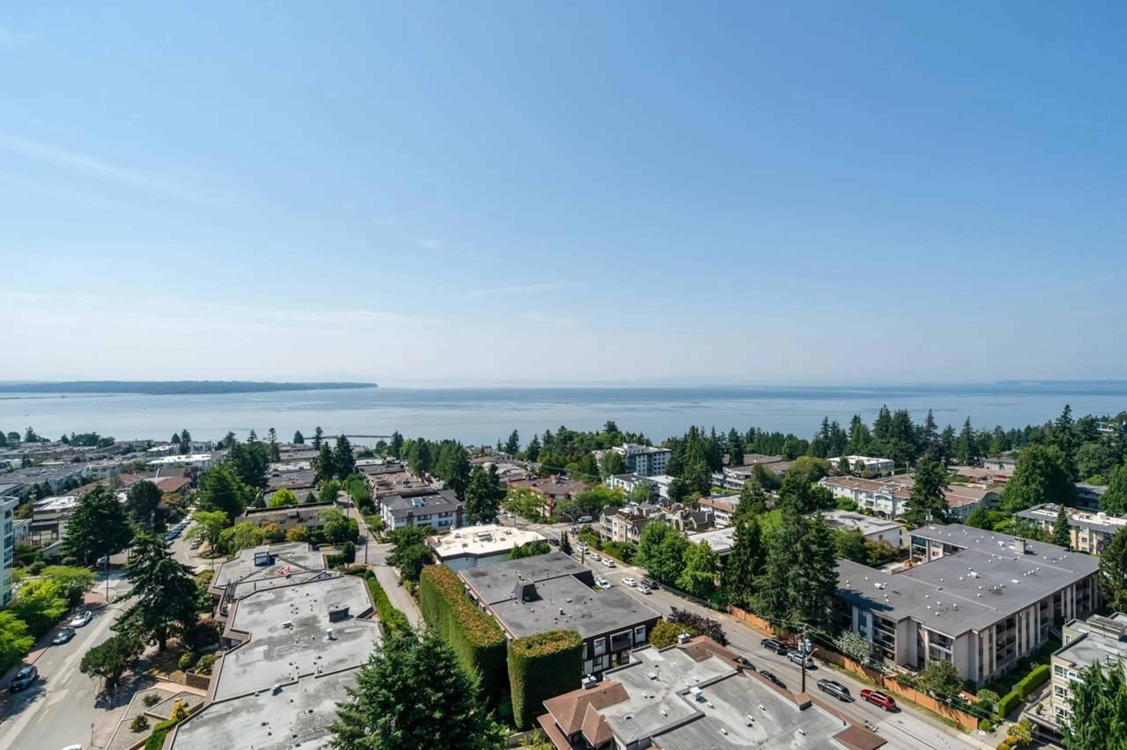 A pic from outside/outdoor area/front of a property/back of a property/a pic from drone, water/lake/river/ocean view for 1405 - 1475 FOSTER STREET, Surrey British Columbia V4B0C9