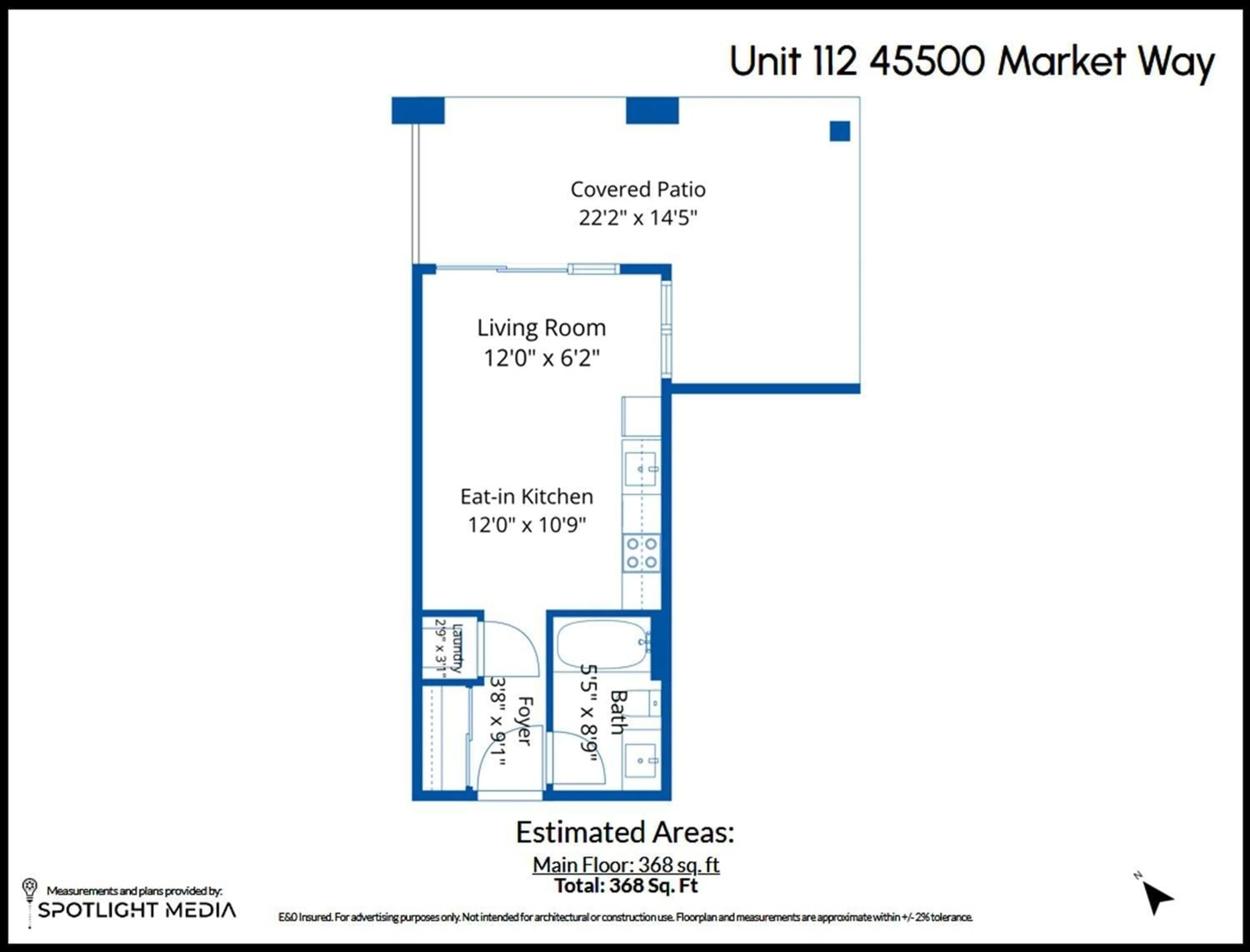 Floor plan for 112 - 45500 MARKET WAY, Chilliwack British Columbia V2R6G5