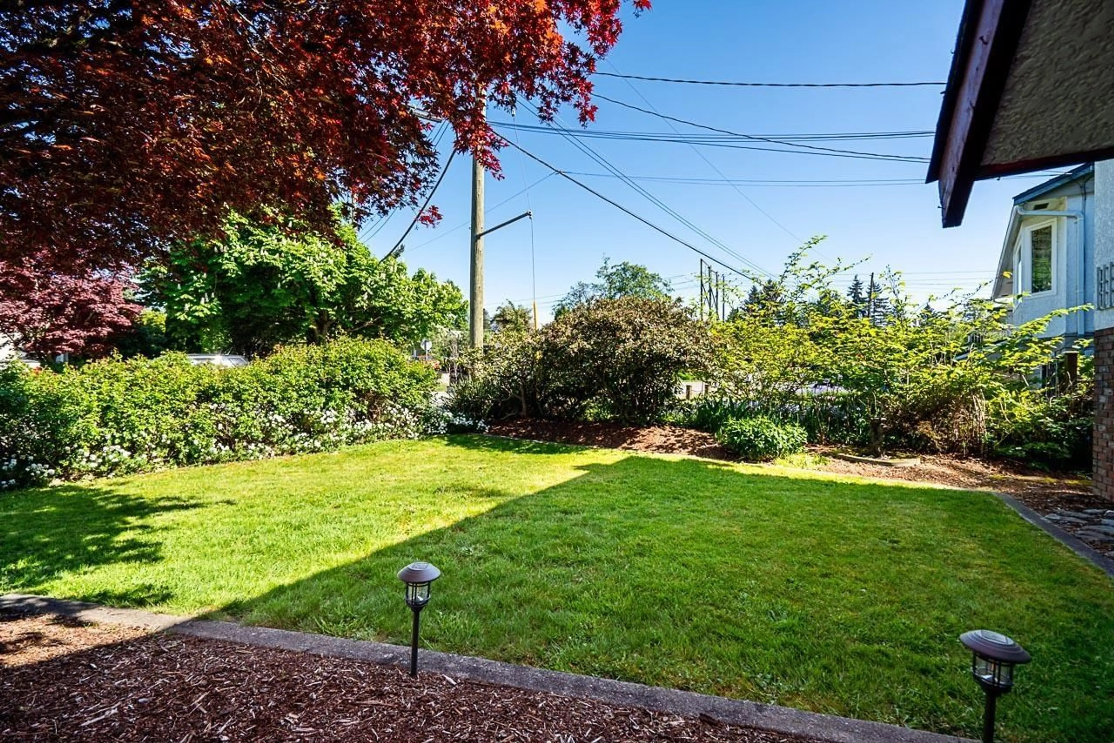 A pic from outside/outdoor area/front of a property/back of a property/a pic from drone, unknown for 8771 SHEPHERD WAY, Delta British Columbia V4C4J9