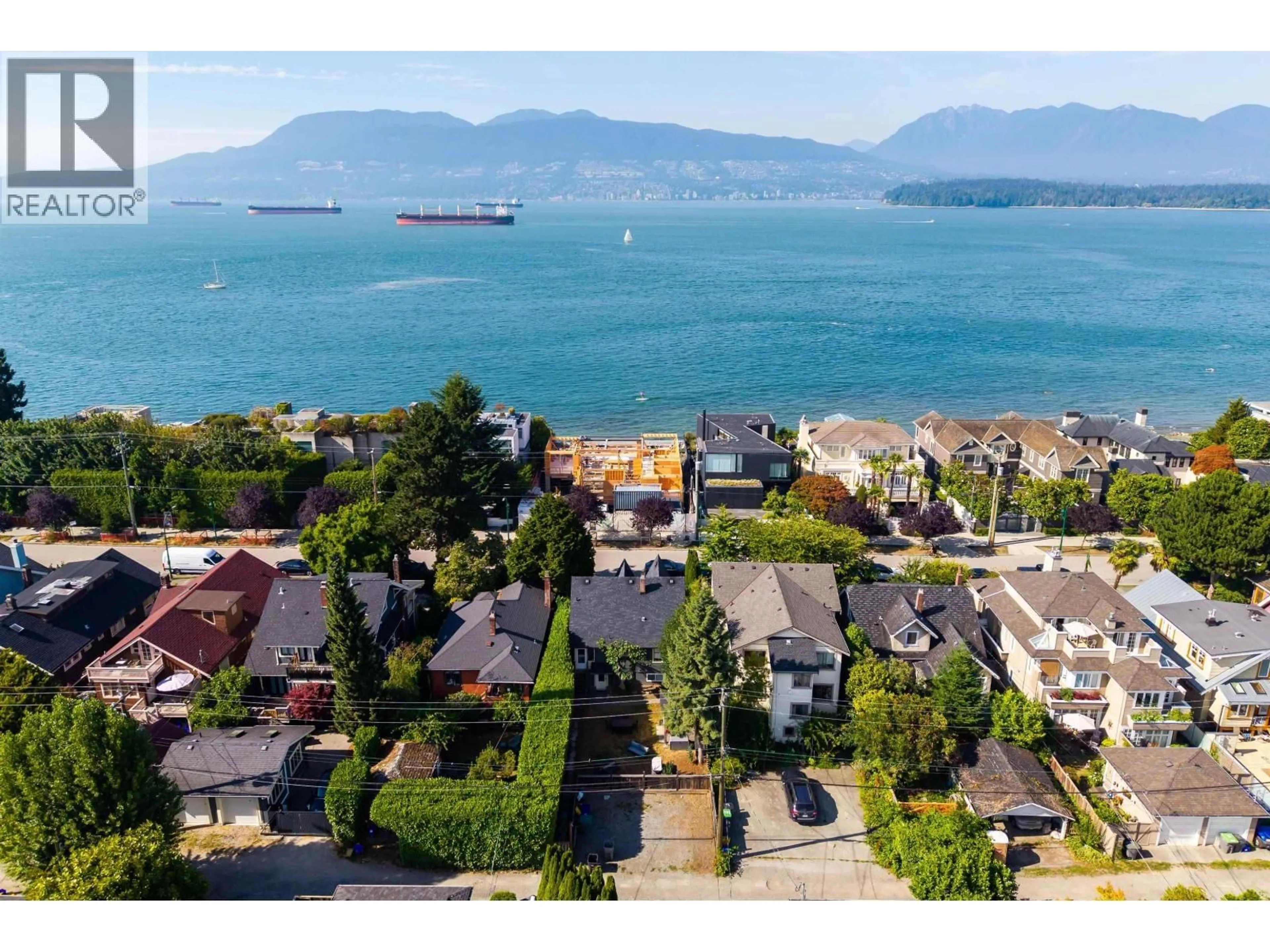 A pic from outside/outdoor area/front of a property/back of a property/a pic from drone, water/lake/river/ocean view for 3026 POINT GREY ROAD, Vancouver British Columbia V6K1B1