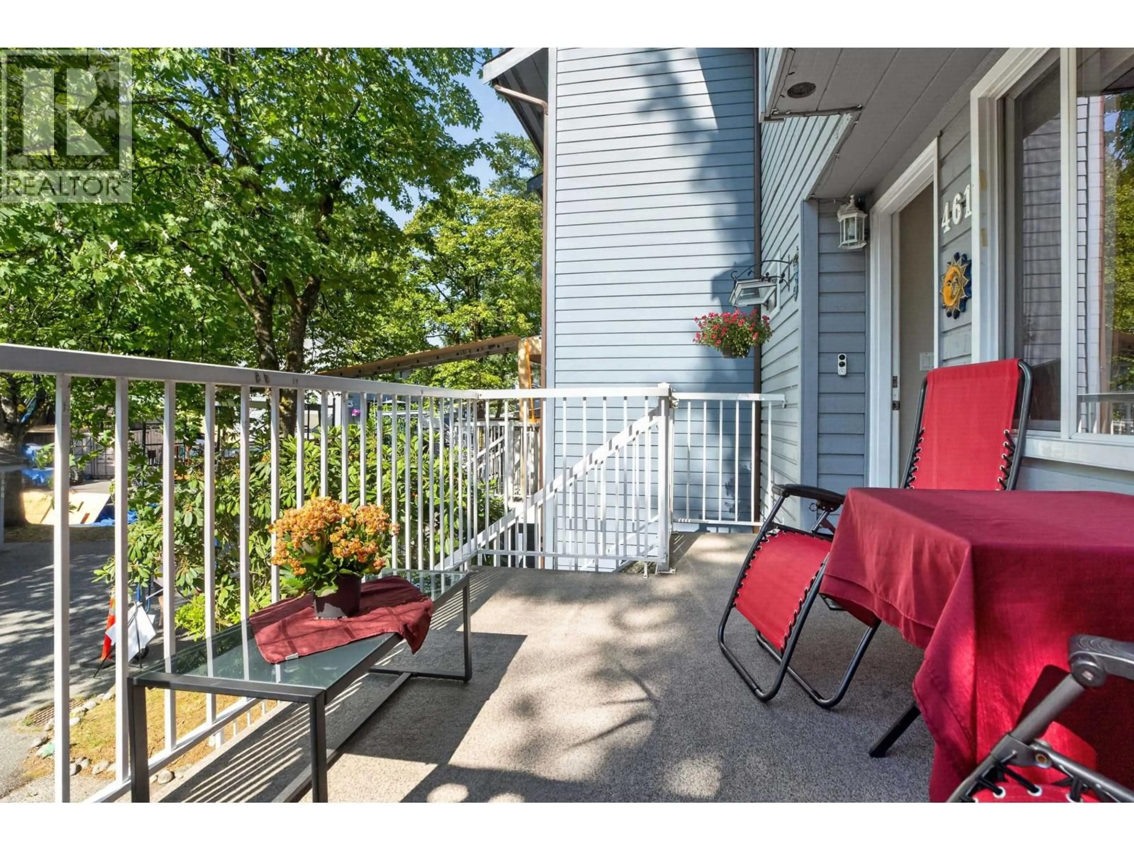 Patio, water/lake/river/ocean view for 461 CARLSEN PLACE, Port Moody British Columbia V3H4A1