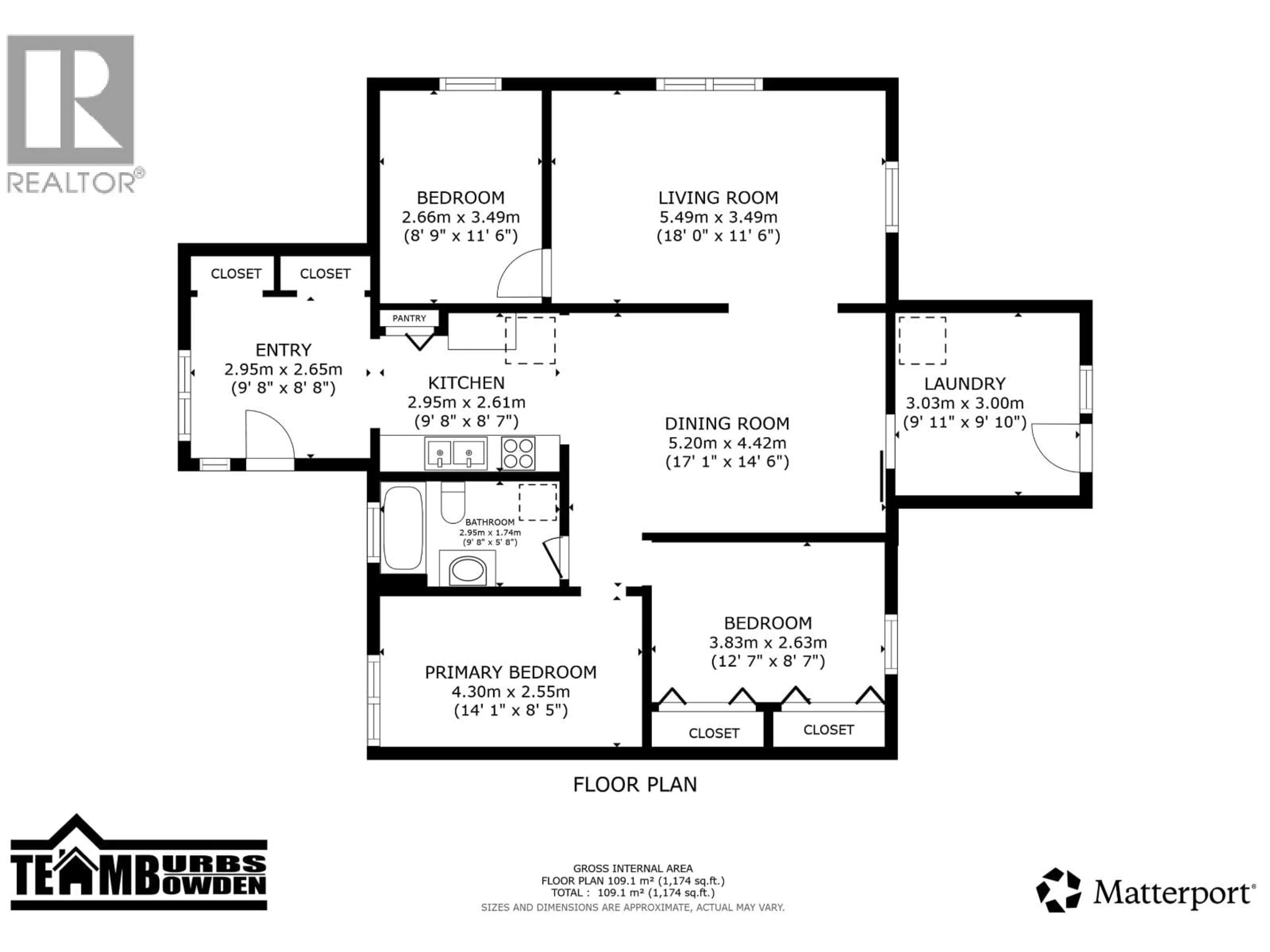 Floor plan for 3861 HILLCREST ROAD, Quesnel British Columbia V2J6T6