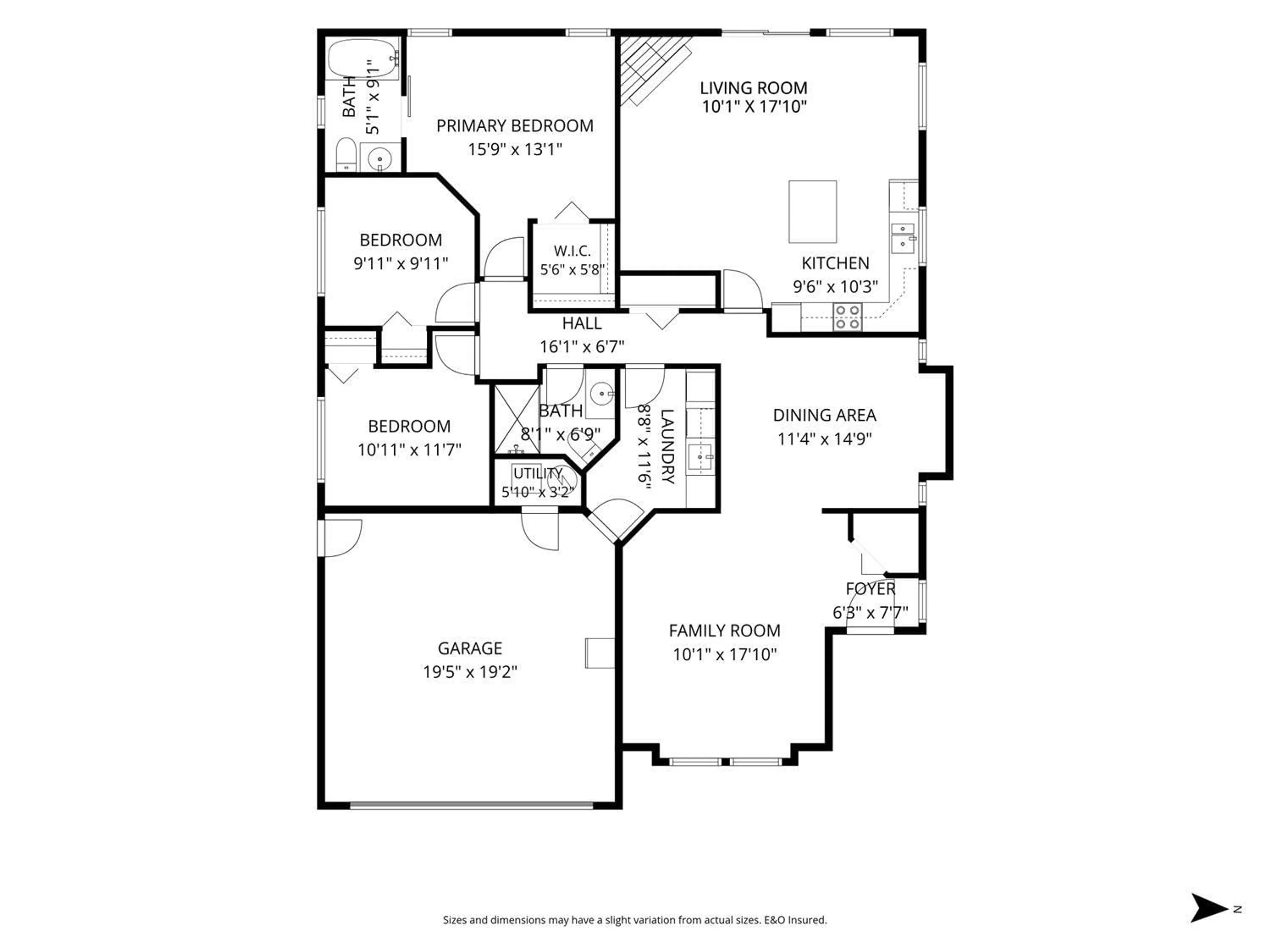 Floor plan for 5709 STONEHAVEN STREET, Chilliwack British Columbia V2R3Y6