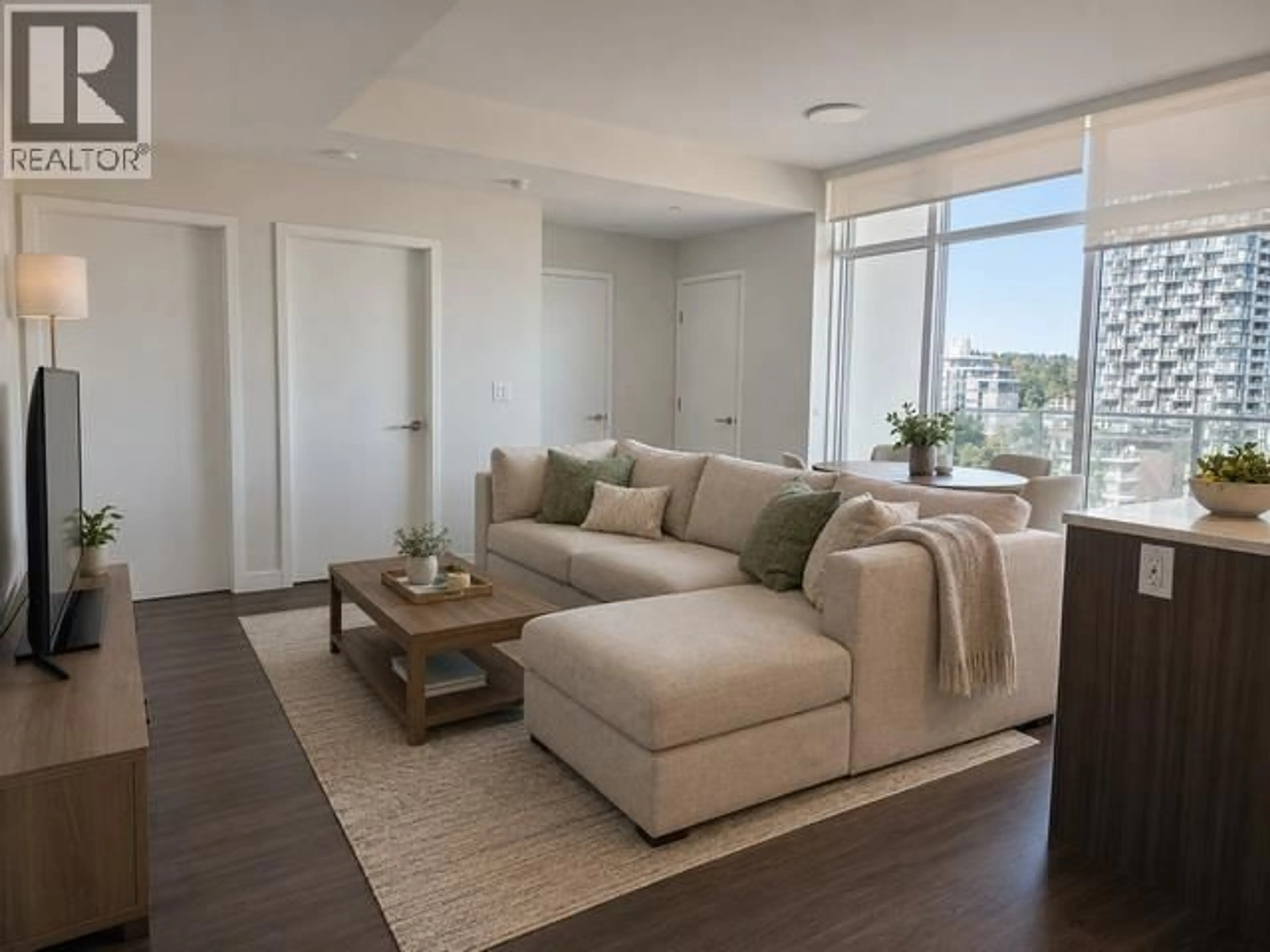 Living room with furniture, unknown for 907 - 3430 KENT AVENUE SOUTH, Vancouver British Columbia V5S0G7