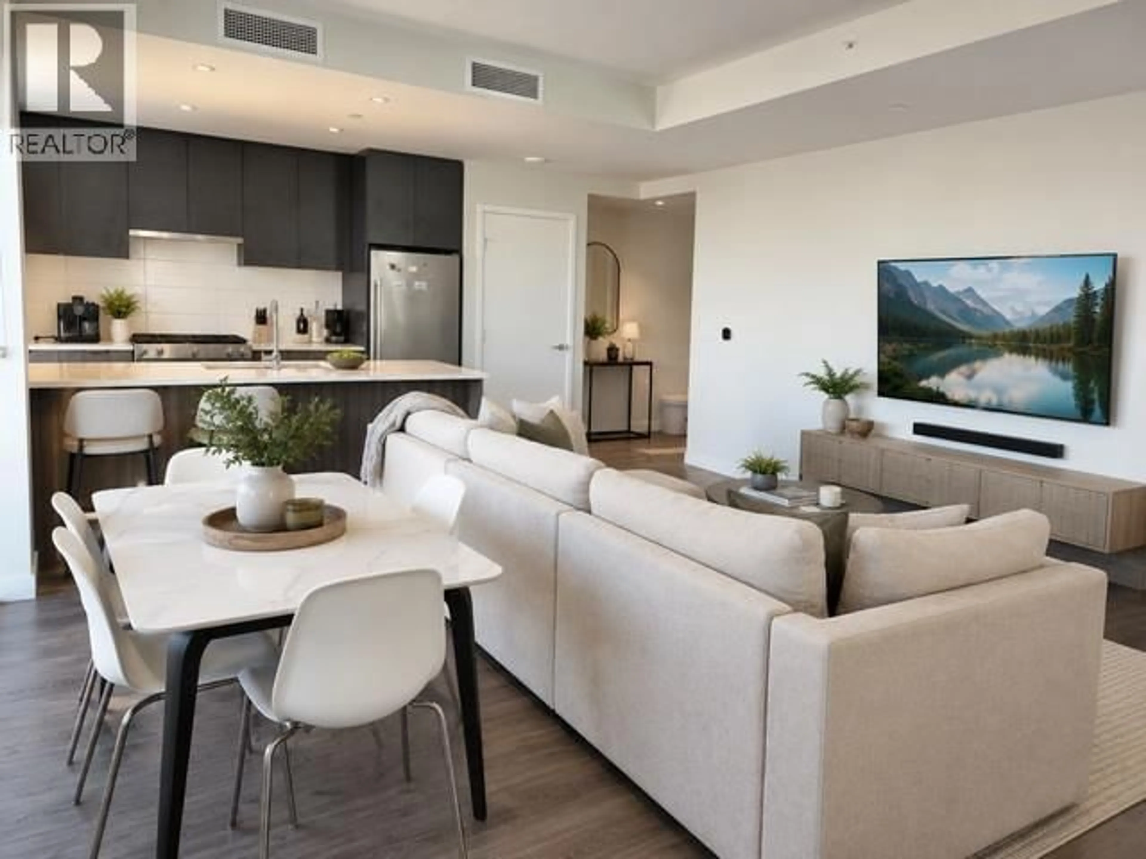 Living room with furniture, unknown for 907 - 3430 KENT AVENUE SOUTH, Vancouver British Columbia V5S0G7