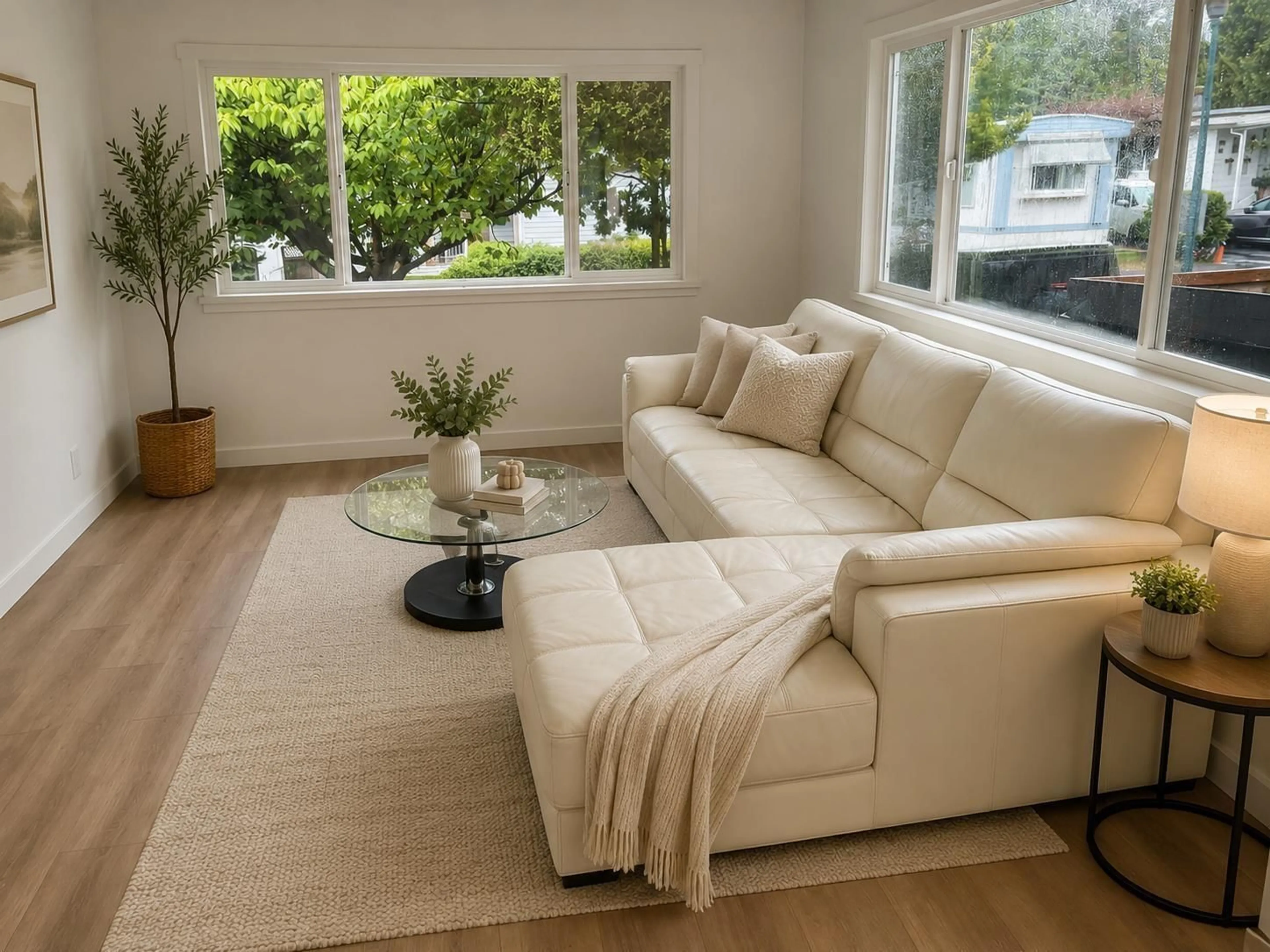Living room with furniture, unknown for 19 - 13650 80 AVENUE, Surrey British Columbia V3W6J8