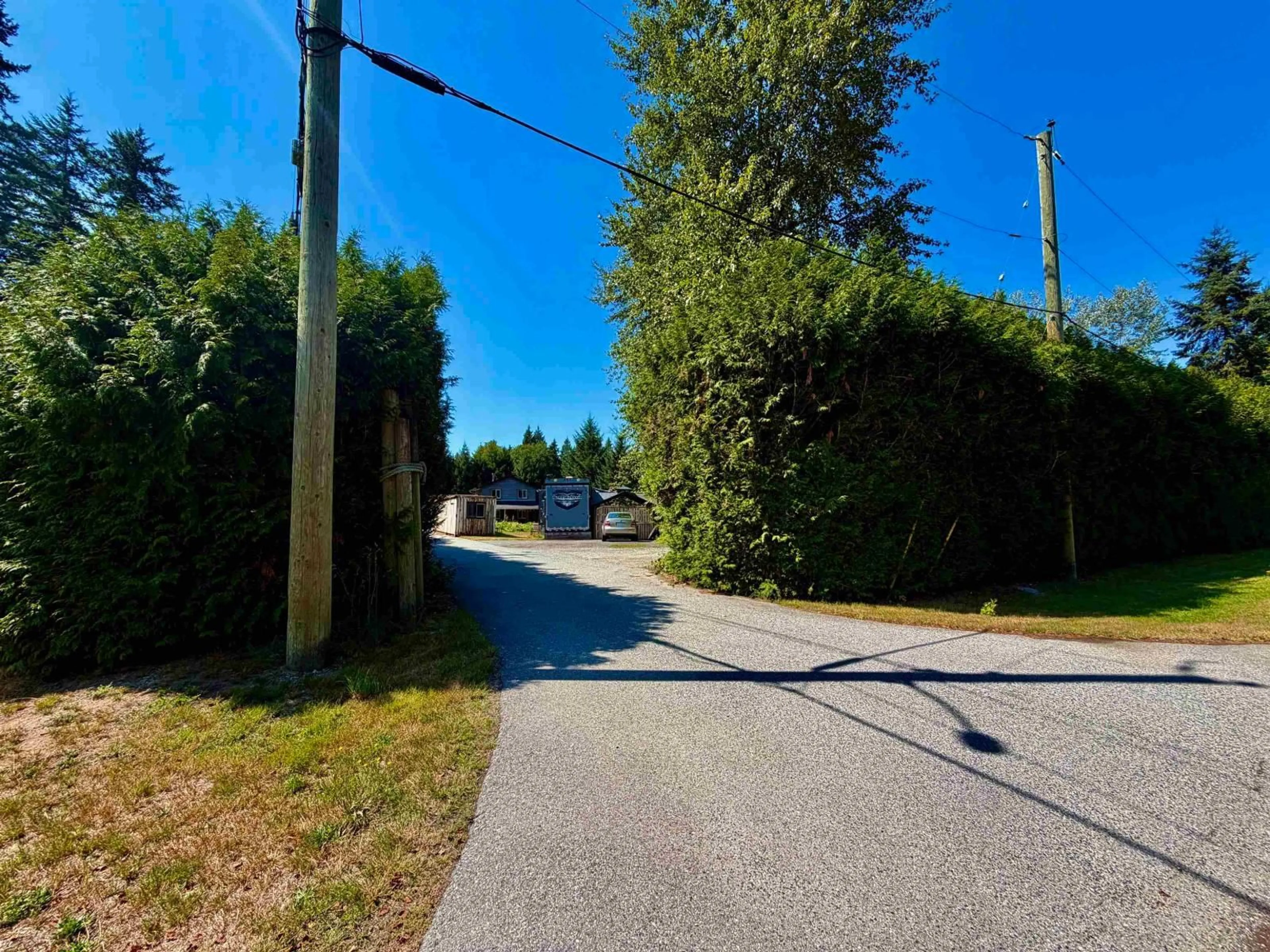 A pic from outside/outdoor area/front of a property/back of a property/a pic from drone, street for 5307 246A STREET, Langley British Columbia V2Z1H6