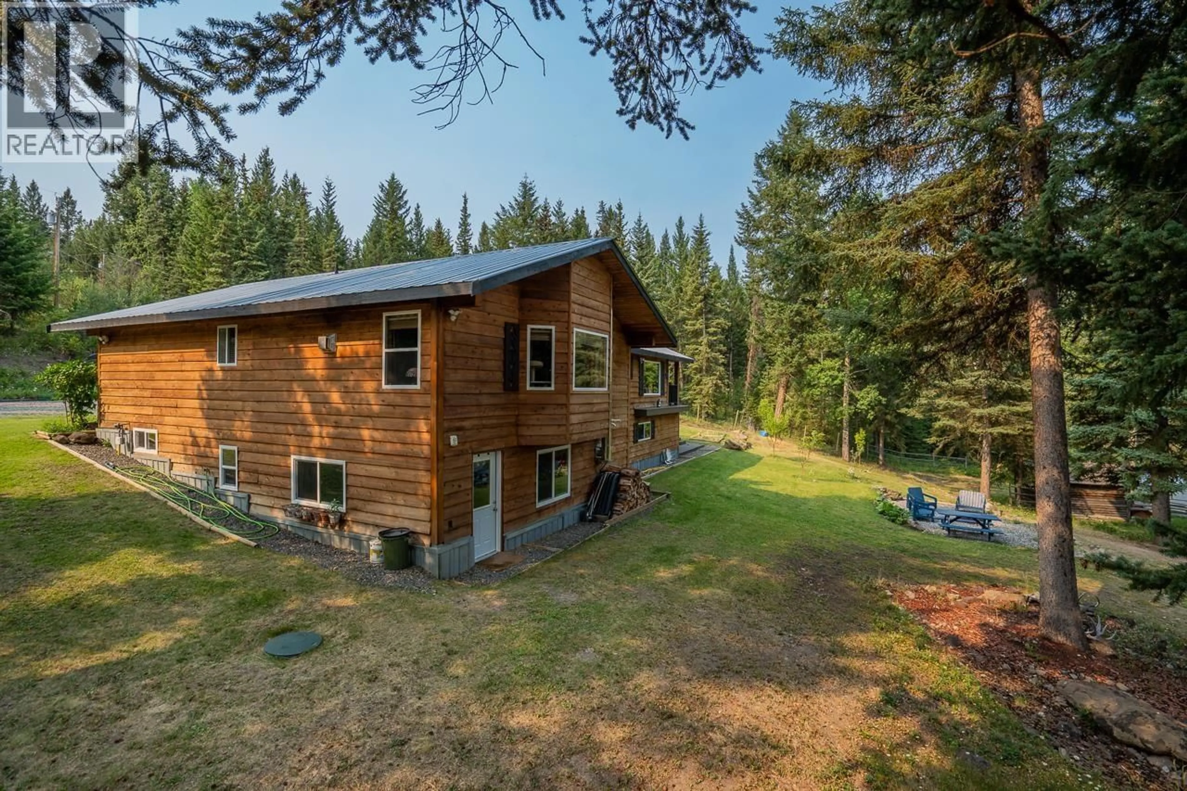 A pic from outside/outdoor area/front of a property/back of a property/a pic from drone, forest/trees view for 6650 RYALL ROAD, Lone Butte British Columbia V0K1X3