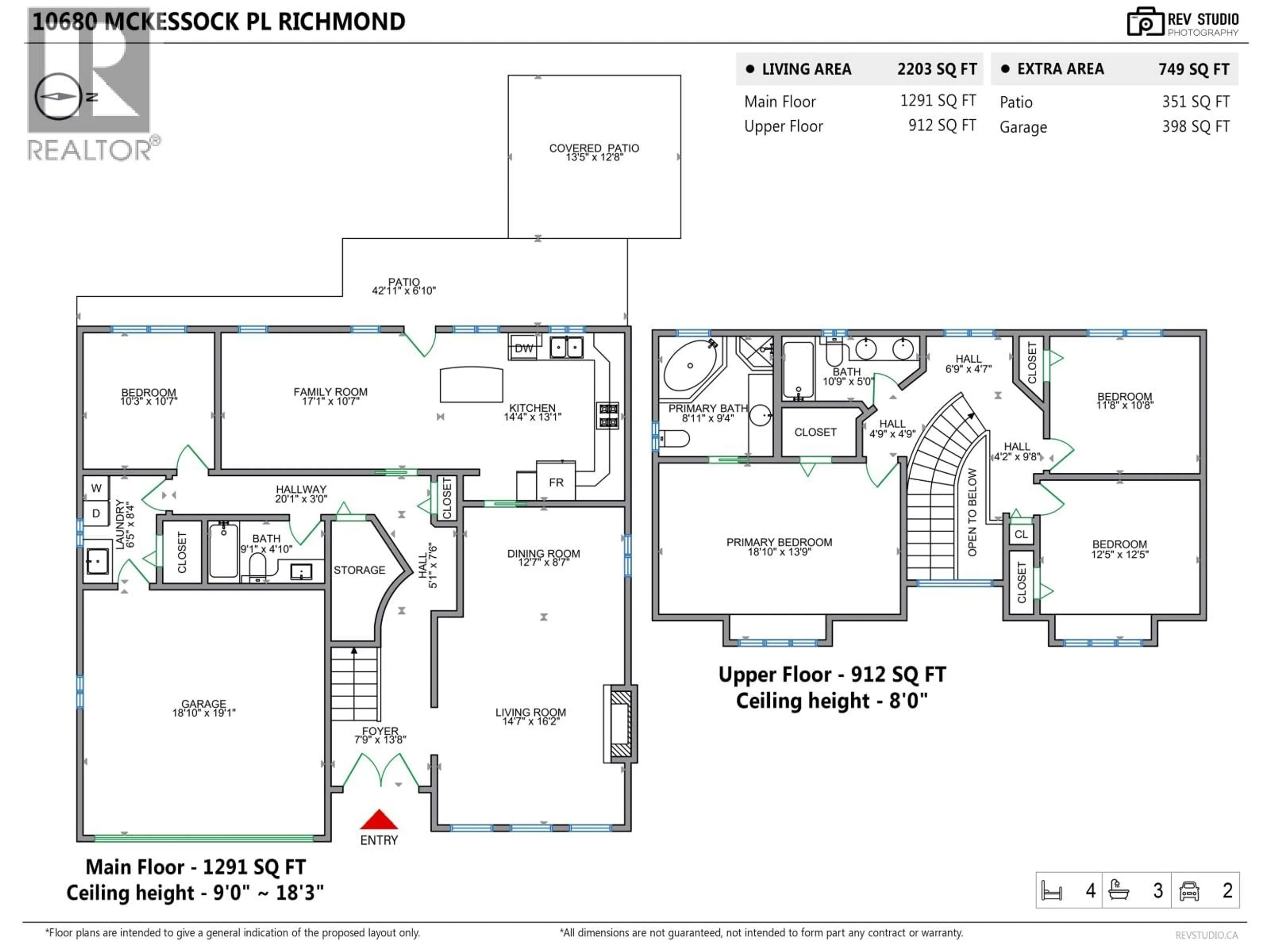 Floor plan for 10680 MCKESSOCK PLACE, Richmond British Columbia V6X3Y3