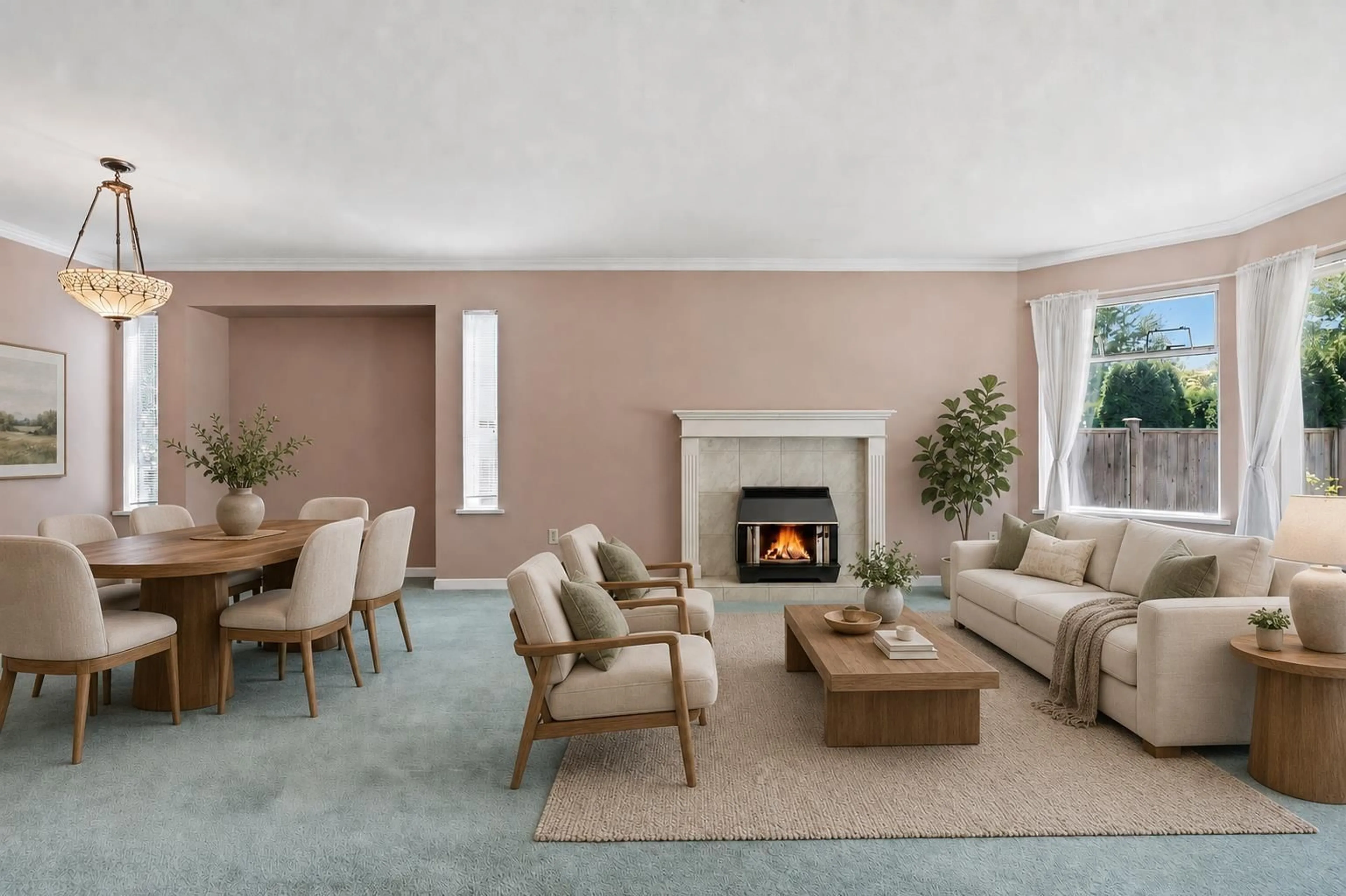 Living room with furniture, unknown for 5088 207 STREET, Langley British Columbia V3A7T8