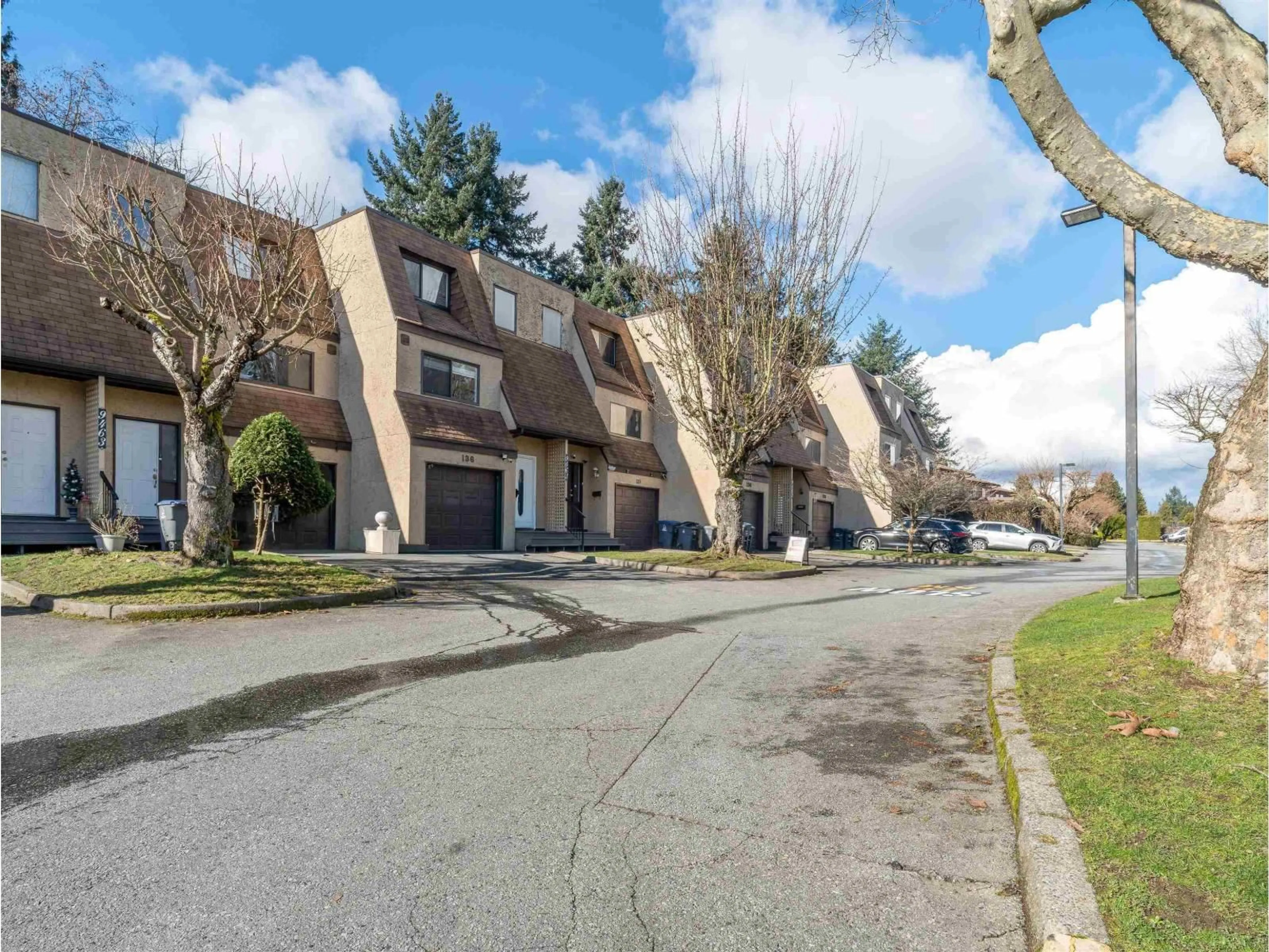 A pic from outside/outdoor area/front of a property/back of a property/a pic from drone, street for 135 - 9463 PRINCE CHARLES BOULEVARD, Surrey British Columbia V3V7G1