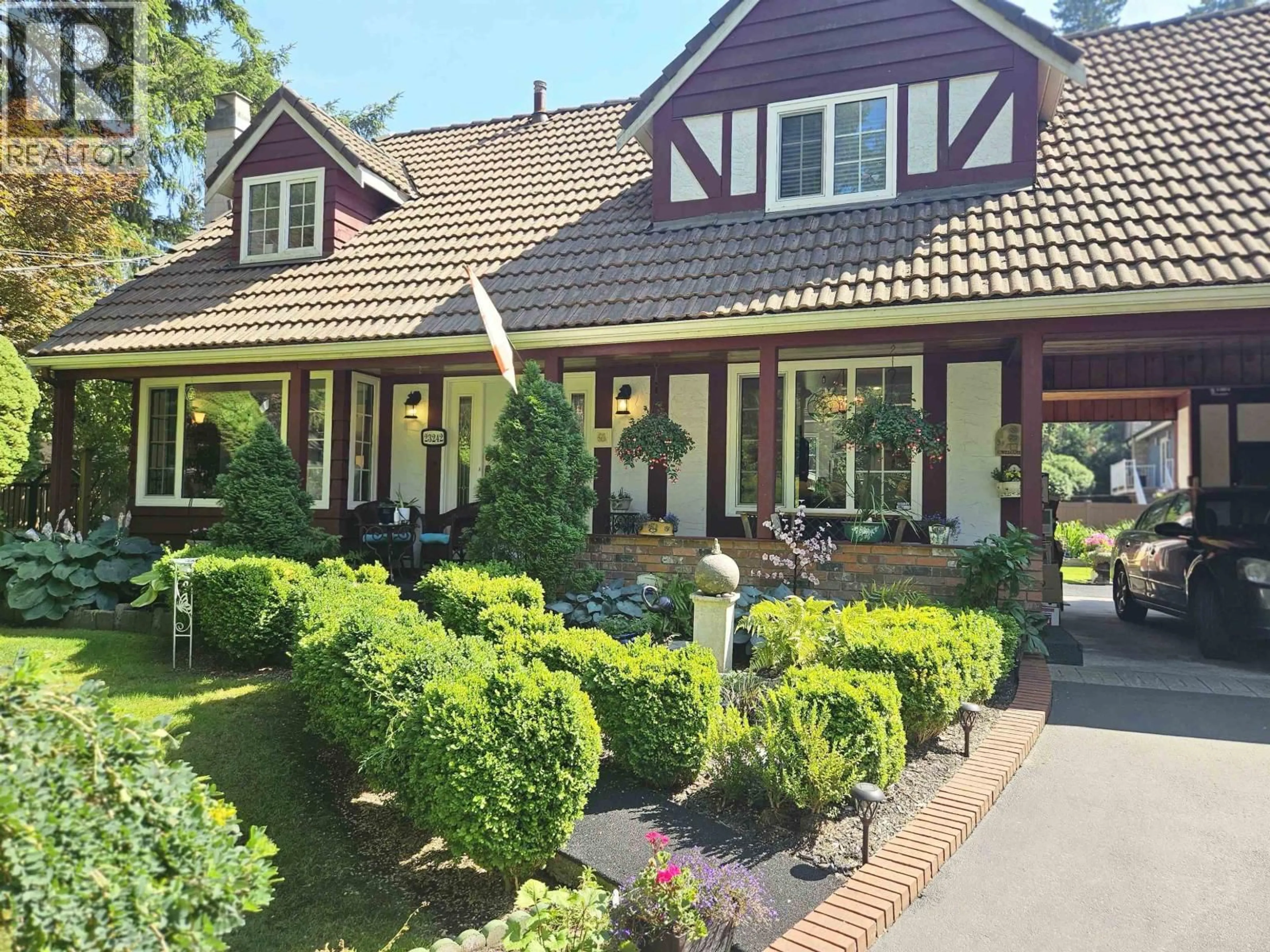 Home with brick exterior material, street for 23242 130 AVENUE, Maple Ridge British Columbia V2X4S6