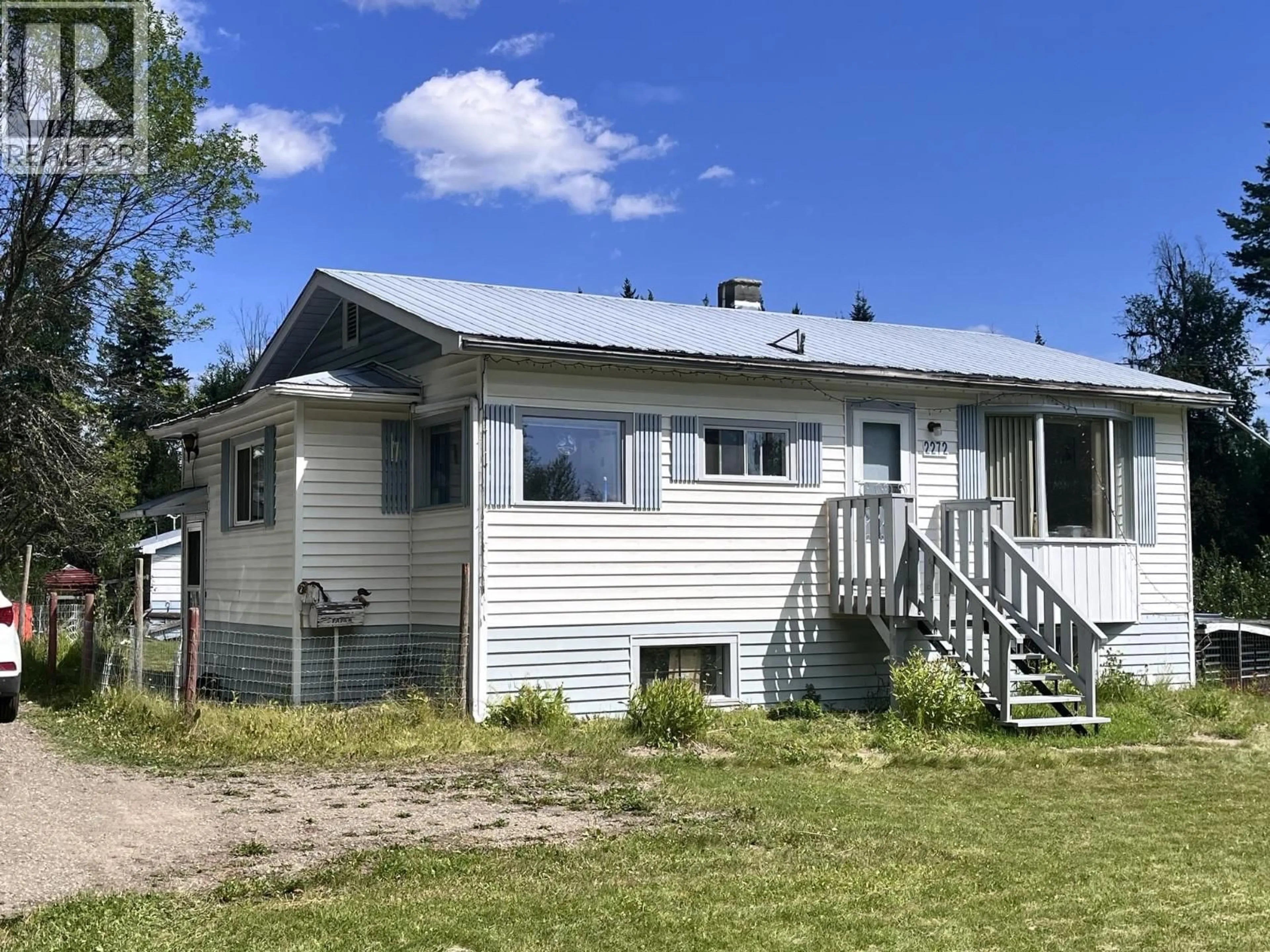 Home with vinyl exterior material, building for 2272 KOHANKO ROAD, Quesnel British Columbia V2J7C5