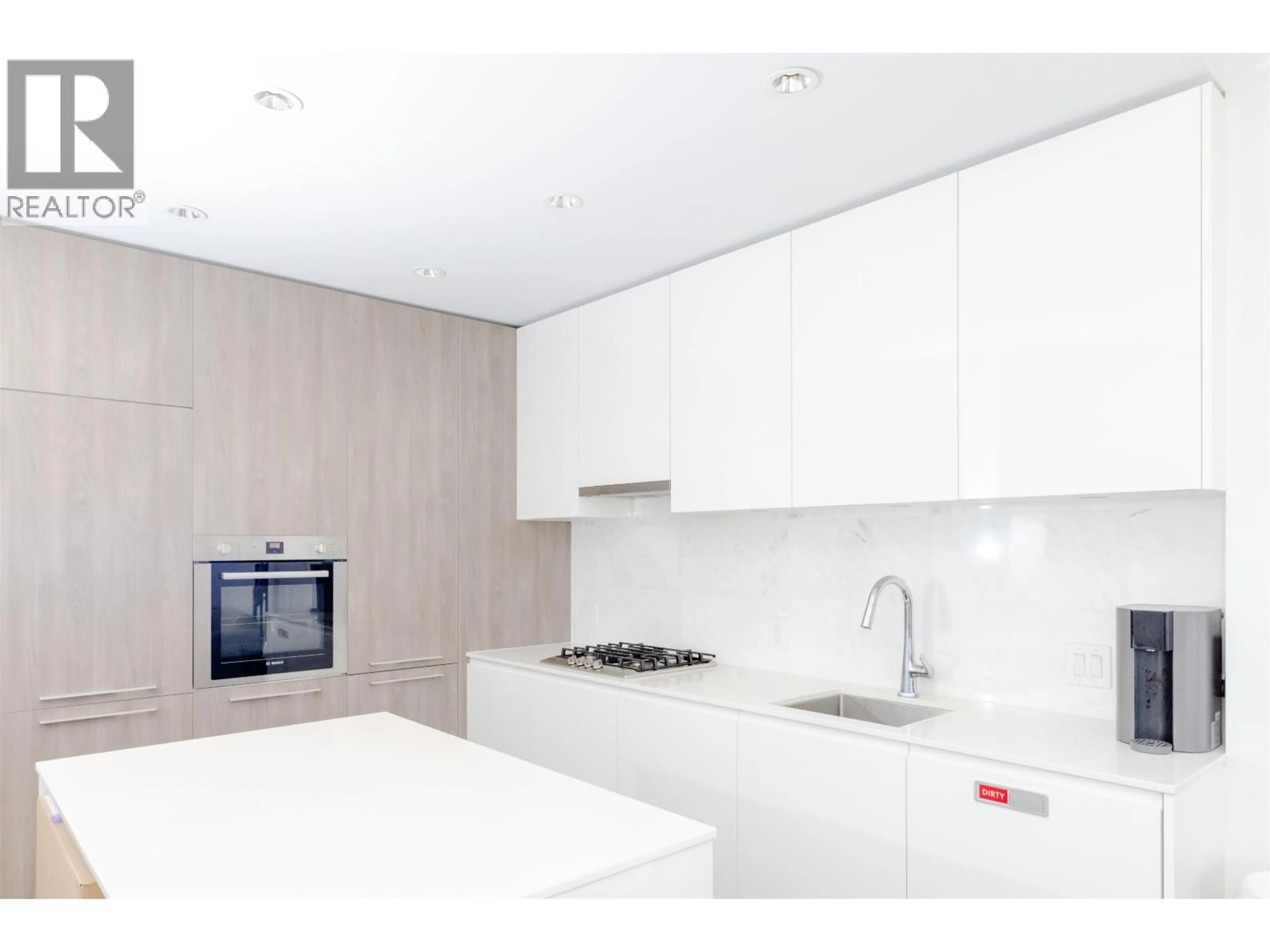 Standard kitchen, wood/laminate floor for 2701 - 1955 ALPHA WAY, Burnaby British Columbia V5C0K6