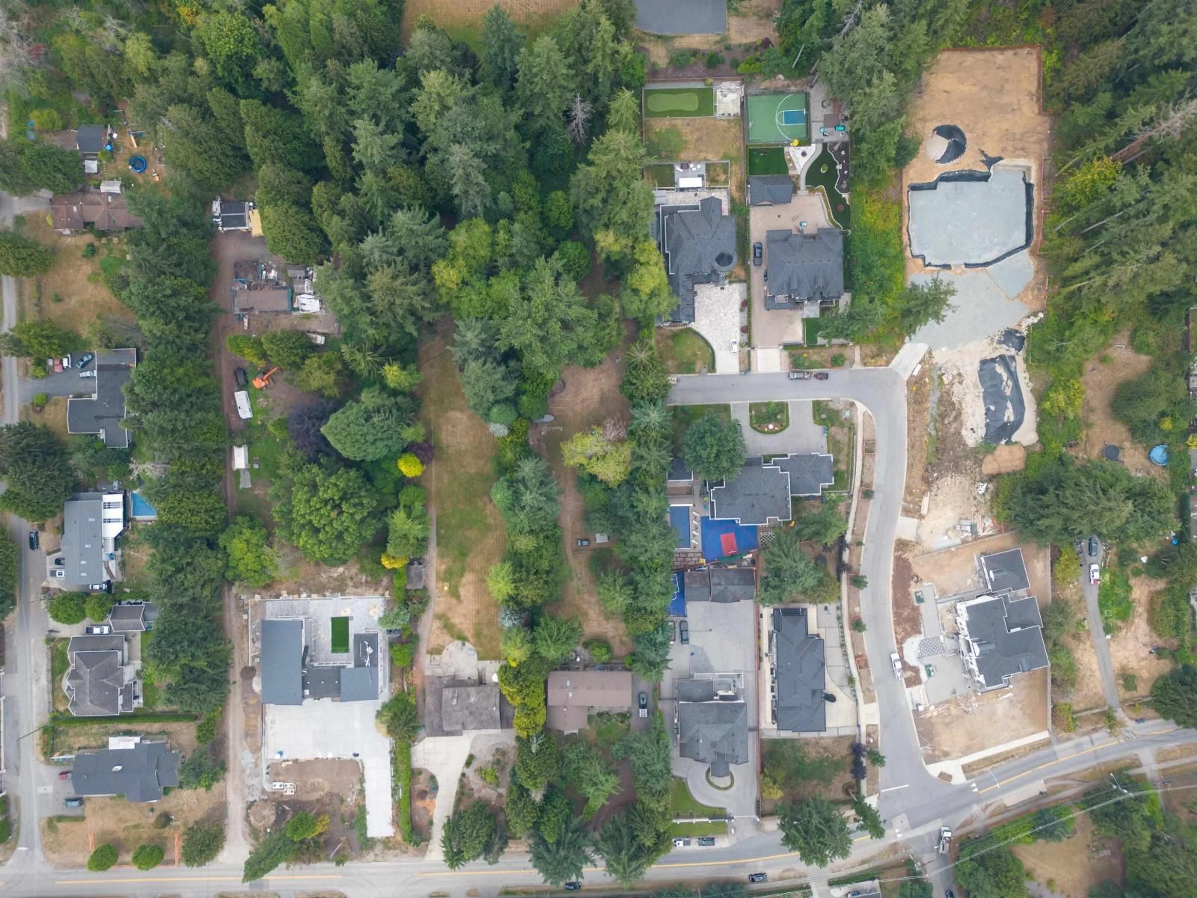A pic from outside/outdoor area/front of a property/back of a property/a pic from drone, street for 12921 56 AVENUE, Surrey British Columbia V3W2P4