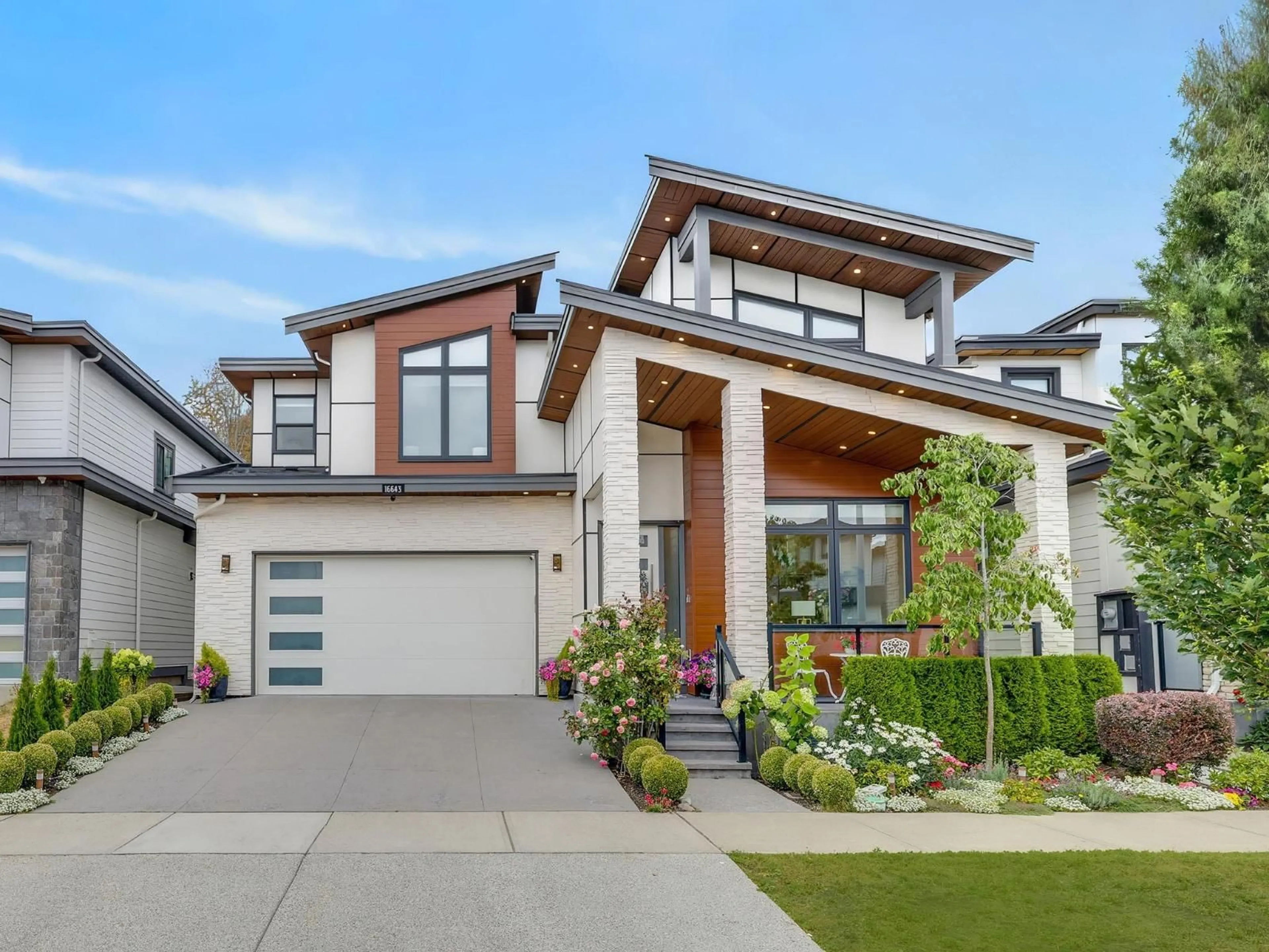 Home with brick exterior material, street for 16643 18B AVENUE, Surrey British Columbia V3Z1A2