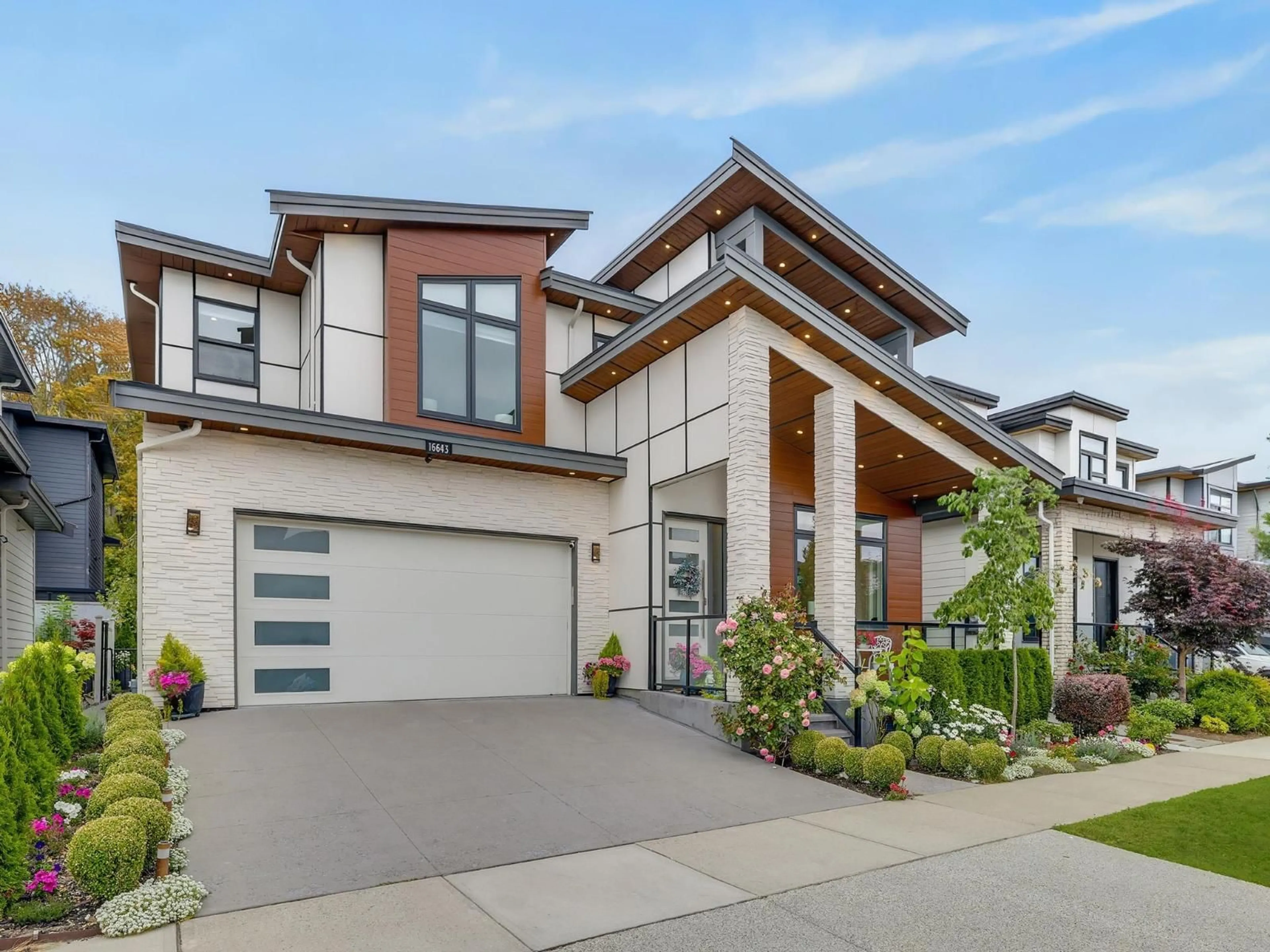 Home with brick exterior material, street for 16643 18B AVENUE, Surrey British Columbia V3Z1A2