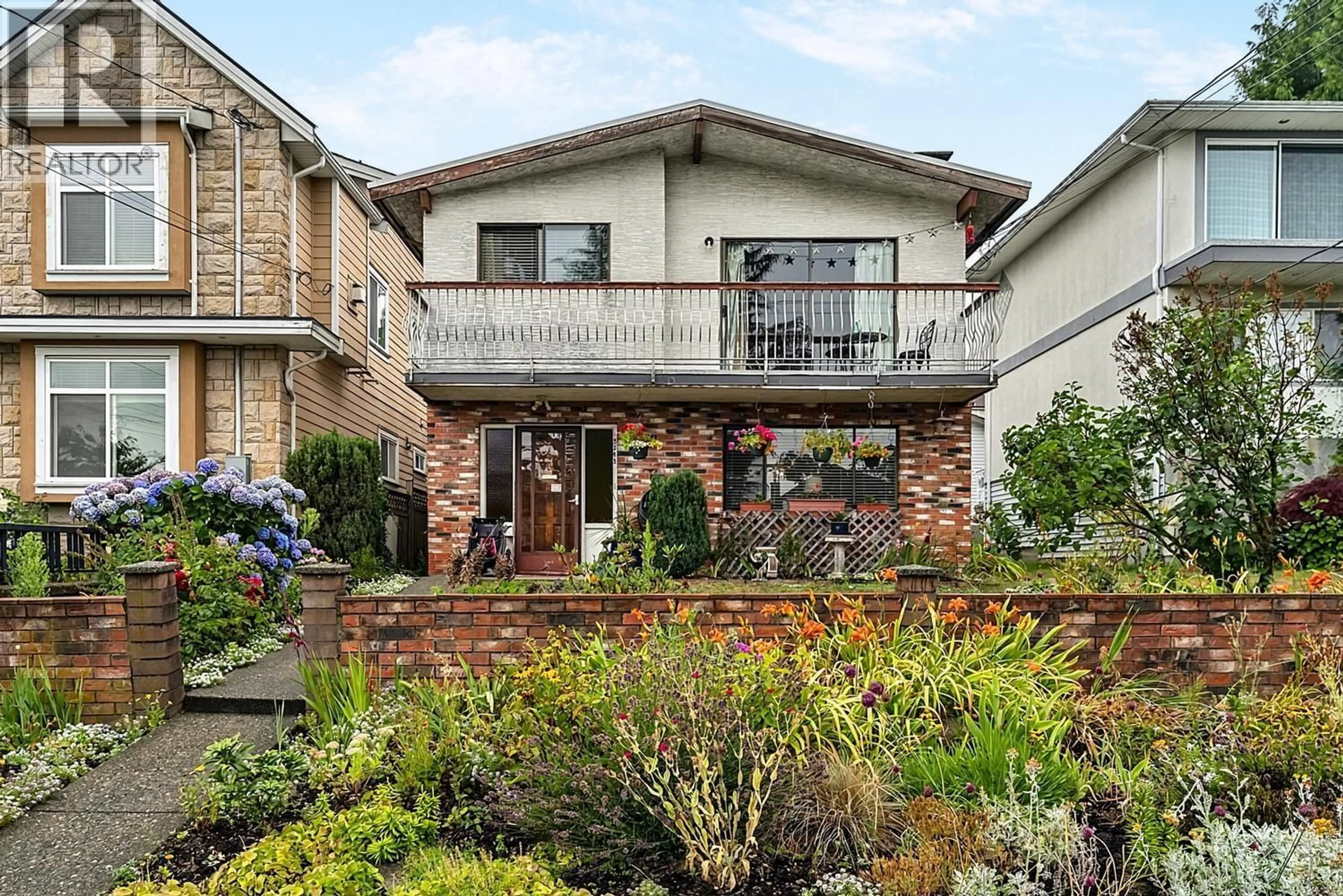 Home with brick exterior material, street for 5343 NEVILLE STREET, Burnaby British Columbia V5J2H6