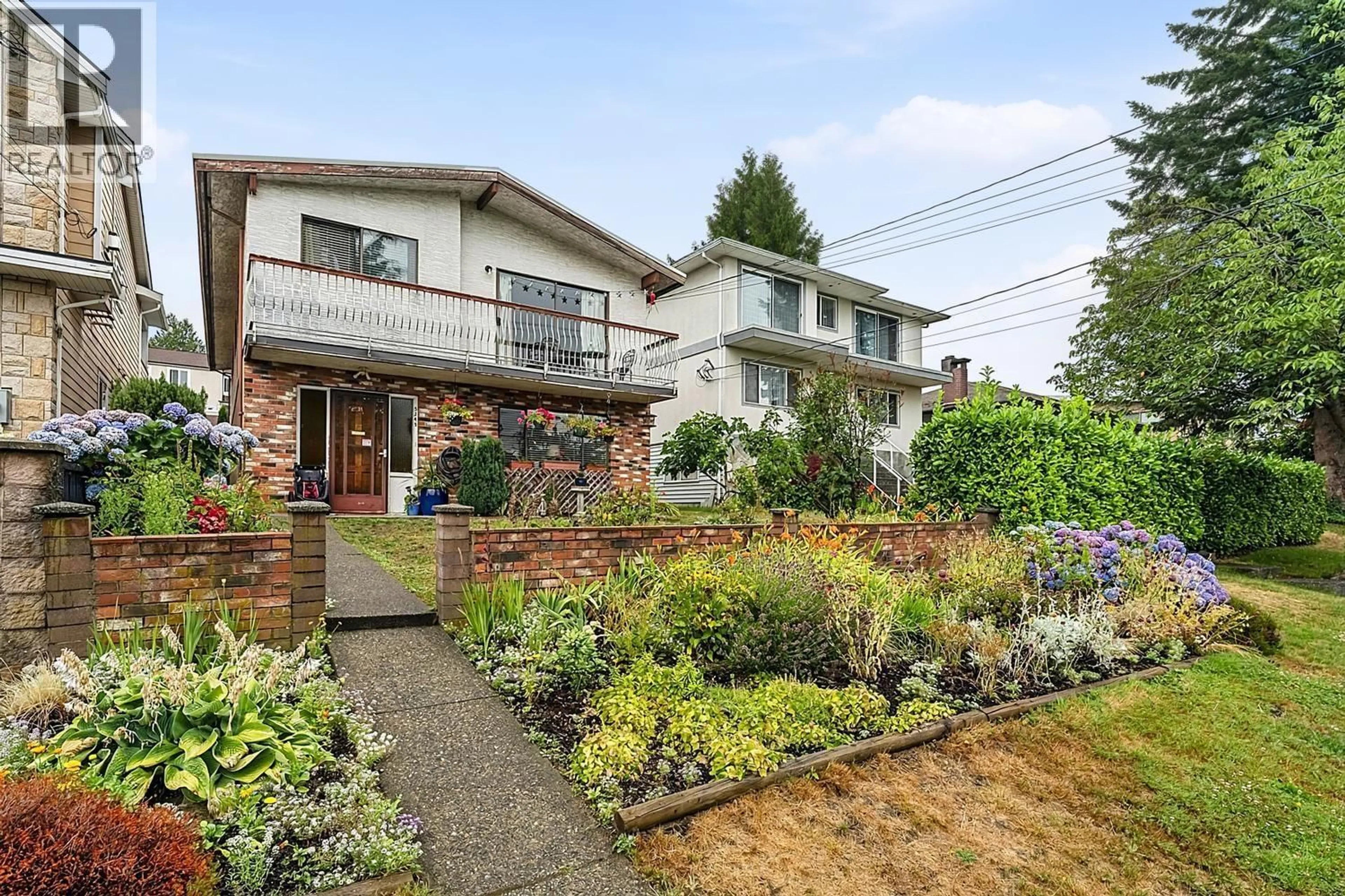 Home with brick exterior material, street for 5343 NEVILLE STREET, Burnaby British Columbia V5J2H6