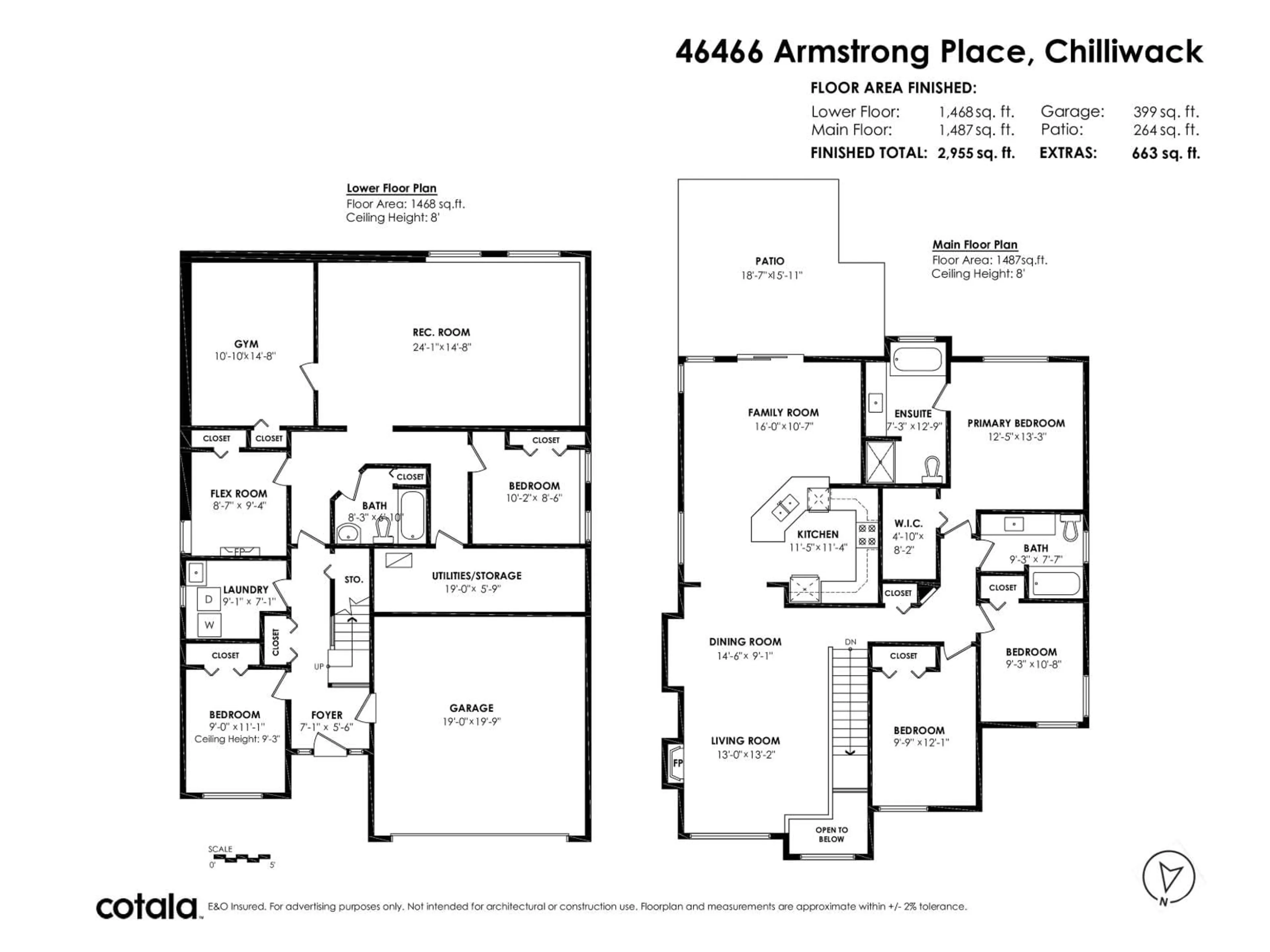 Floor plan for 46466 ARMSTRONG PLACE, Chilliwack British Columbia V2R5W4
